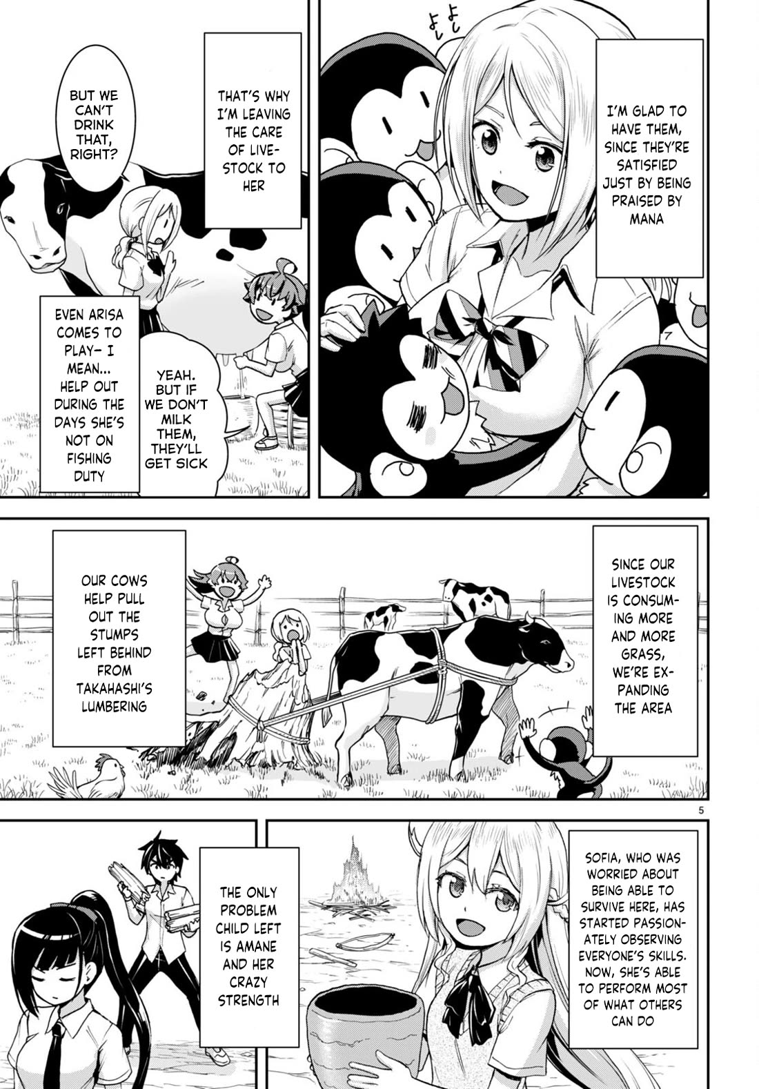 Isekai Yurutto Survival Seikatsu: Gakkou no Minna to Isekai no Mujintou ni Tenishitakedo Ore Dake Rakushou desu Chapter 24 page 6 - Chapter 24