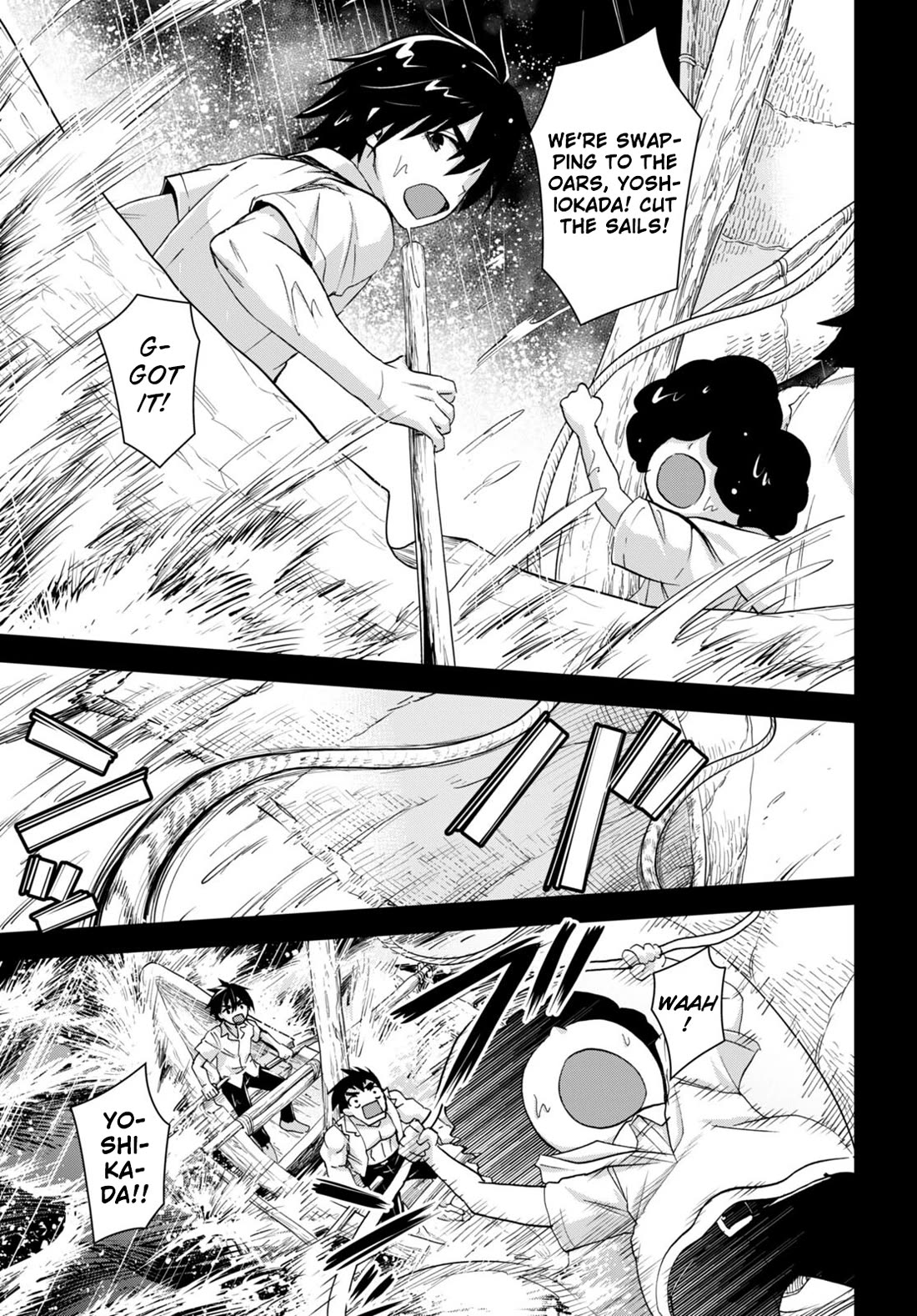 Isekai Yurutto Survival Seikatsu: Gakkou no Minna to Isekai no Mujintou ni Tenishitakedo Ore Dake Rakushou desu Chapter 25 page 13 - Chapter 25