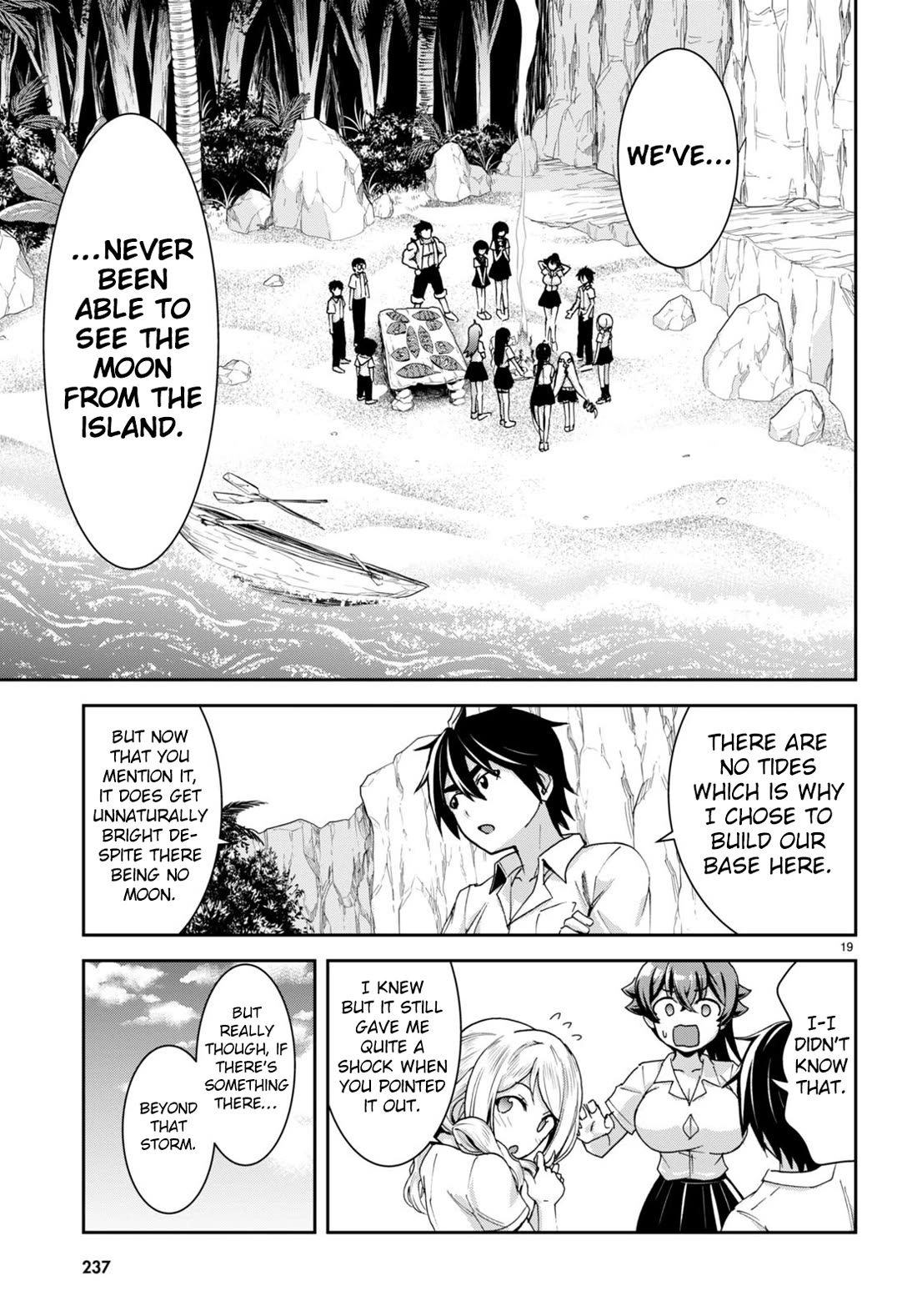 Isekai Yurutto Survival Seikatsu: Gakkou no Minna to Isekai no Mujintou ni Tenishitakedo Ore Dake Rakushou desu Chapter 25 page 21 - Chapter 25
