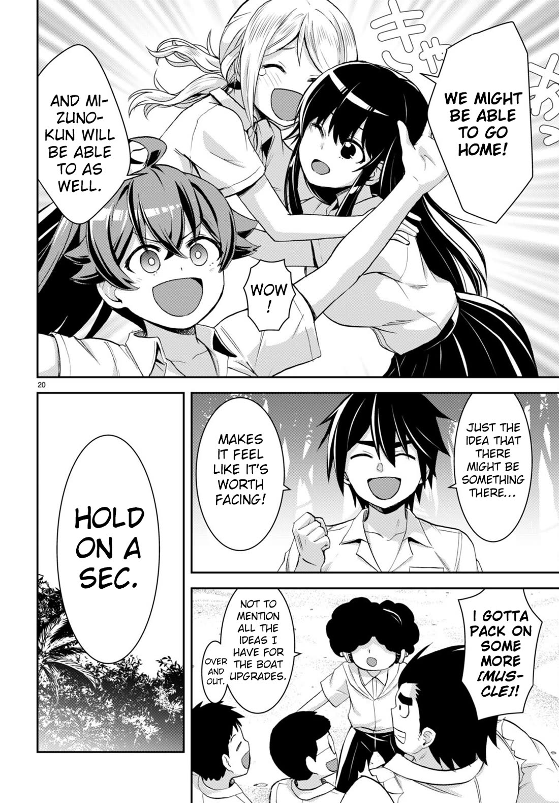 Isekai Yurutto Survival Seikatsu: Gakkou no Minna to Isekai no Mujintou ni Tenishitakedo Ore Dake Rakushou desu Chapter 25 page 22 - Chapter 25