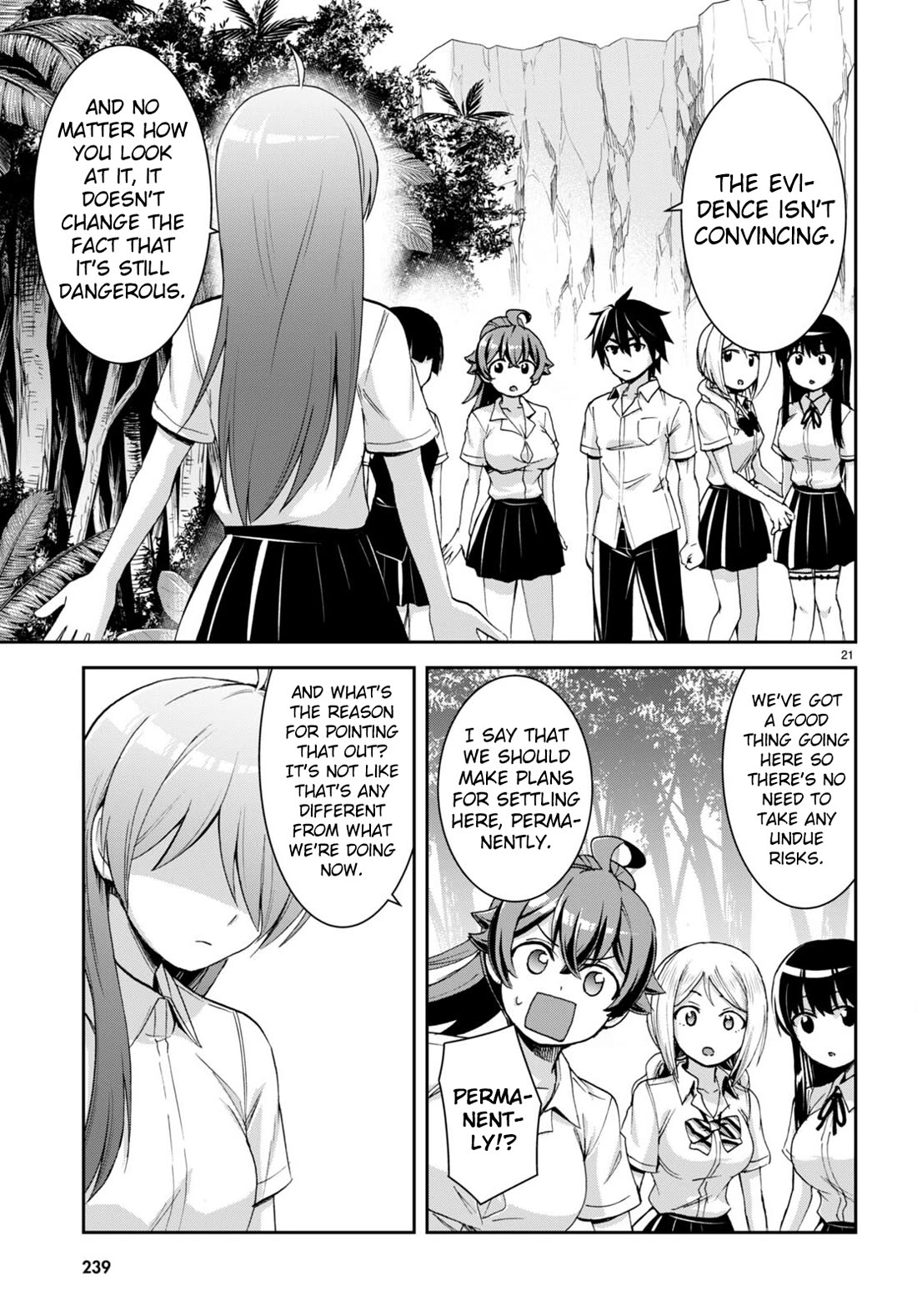 Isekai Yurutto Survival Seikatsu: Gakkou no Minna to Isekai no Mujintou ni Tenishitakedo Ore Dake Rakushou desu Chapter 25 page 23 - Chapter 25