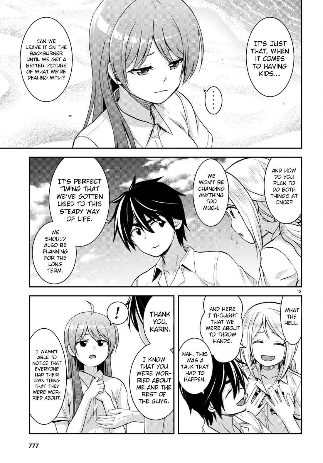 Isekai Yurutto Survival Seikatsu: Gakkou no Minna to Isekai no Mujintou ni Tenishitakedo Ore Dake Rakushou desu Chapter 26 page 13 - Chapter 26