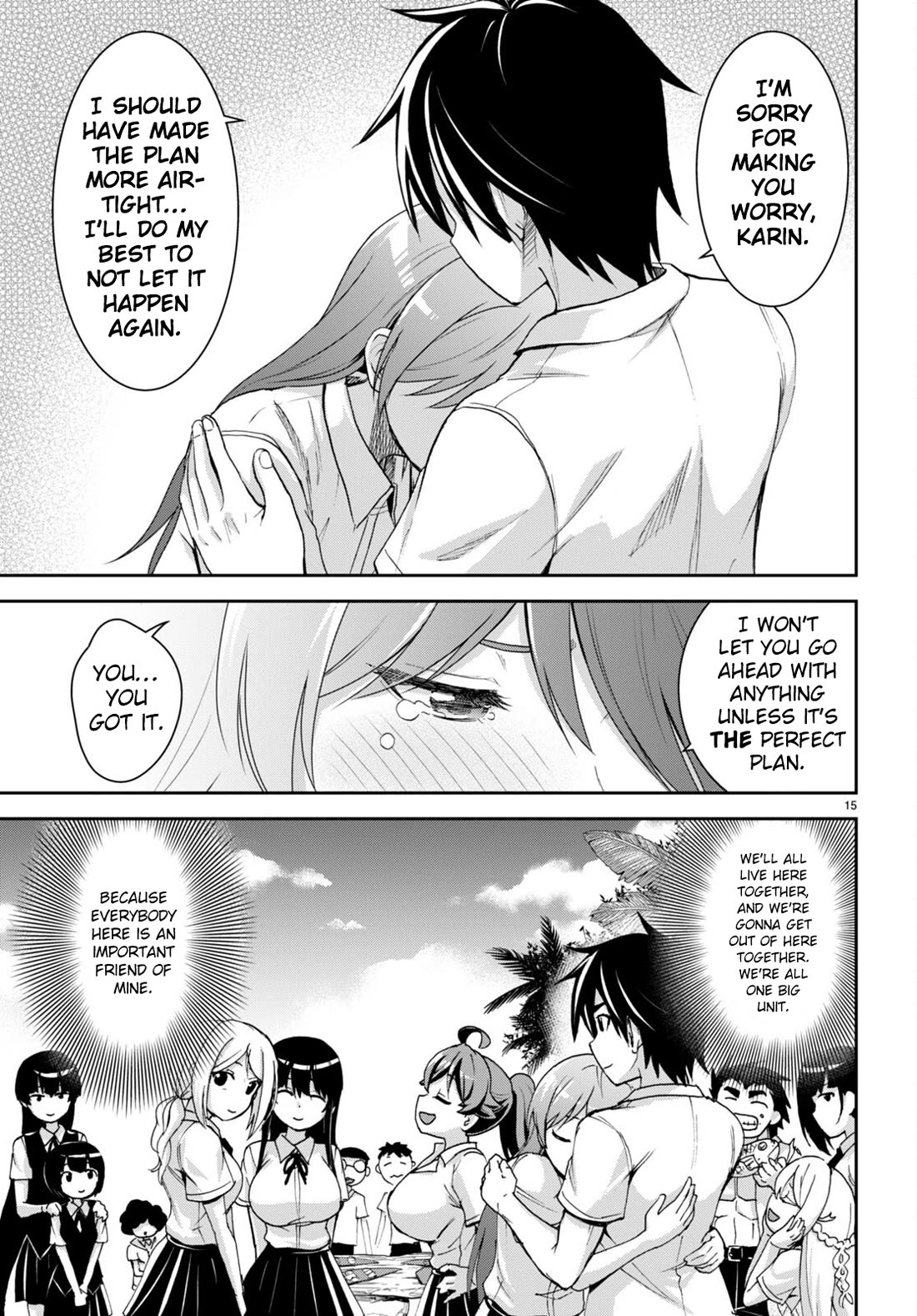 Isekai Yurutto Survival Seikatsu: Gakkou no Minna to Isekai no Mujintou ni Tenishitakedo Ore Dake Rakushou desu Chapter 26 page 15 - Chapter 26