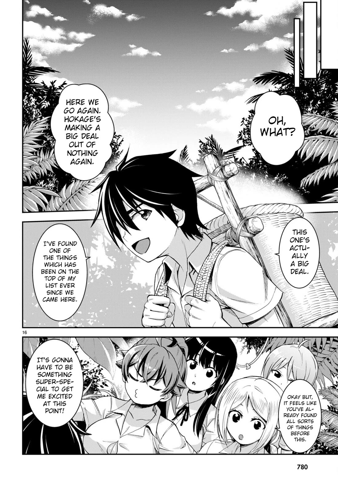 Isekai Yurutto Survival Seikatsu: Gakkou no Minna to Isekai no Mujintou ni Tenishitakedo Ore Dake Rakushou desu Chapter 26 page 16 - Chapter 26