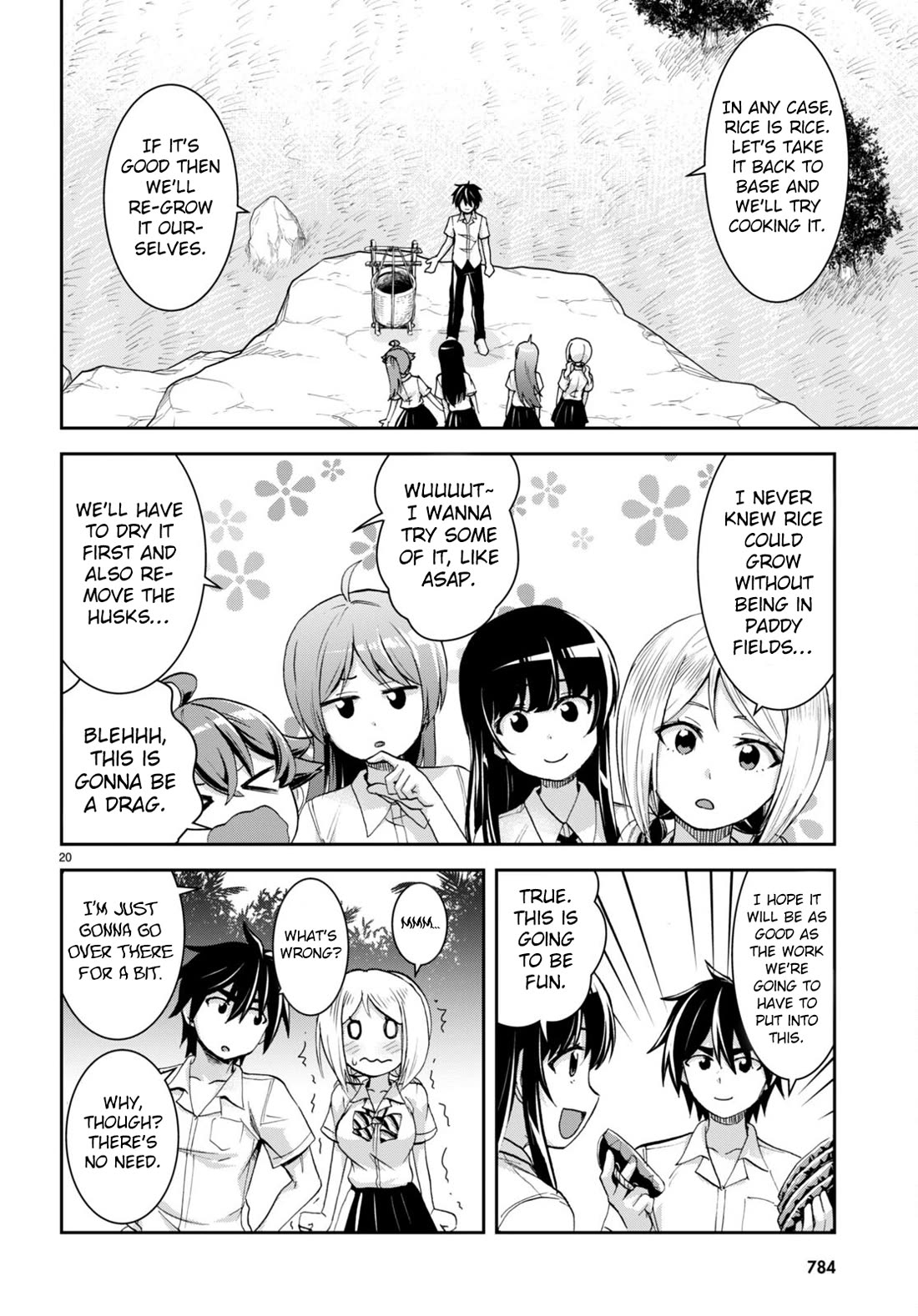Isekai Yurutto Survival Seikatsu: Gakkou no Minna to Isekai no Mujintou ni Tenishitakedo Ore Dake Rakushou desu Chapter 26 page 20 - Chapter 26