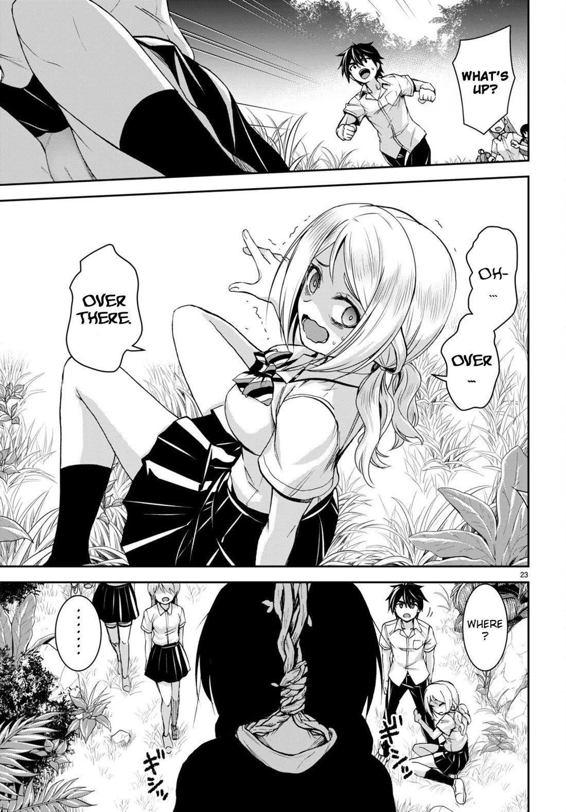 Isekai Yurutto Survival Seikatsu: Gakkou no Minna to Isekai no Mujintou ni Tenishitakedo Ore Dake Rakushou desu Chapter 26 page 23 - Chapter 26