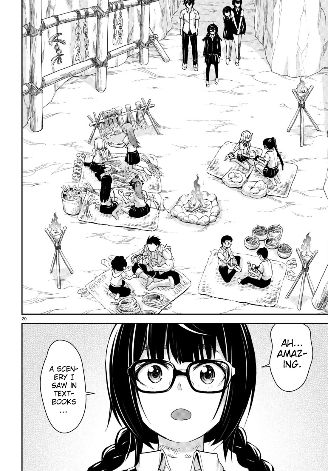 Isekai Yurutto Survival Seikatsu: Gakkou no Minna to Isekai no Mujintou ni Tenishitakedo Ore Dake Rakushou desu Chapter 27 page 21 - Chapter 27