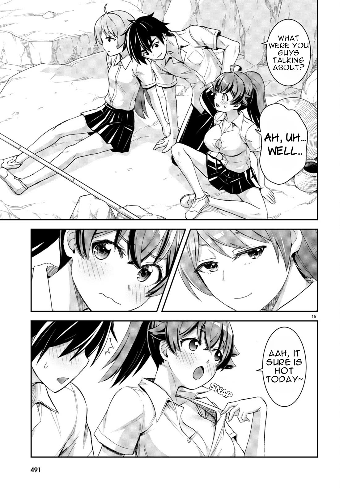 Isekai Yurutto Survival Seikatsu: Gakkou no Minna to Isekai no Mujintou ni Tenishitakedo Ore Dake Rakushou desu Chapter 28 page 16 - Chapter 28