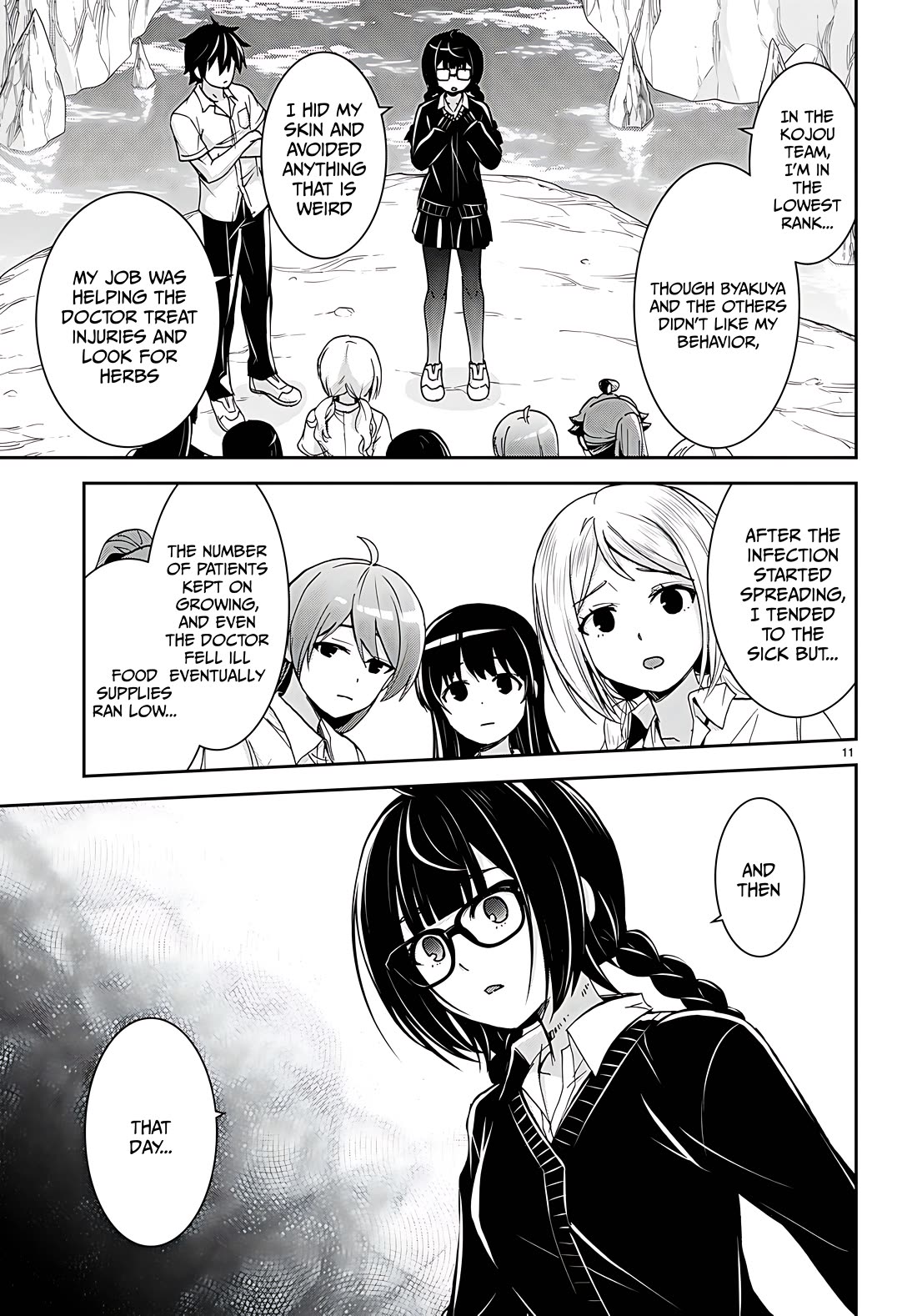 Isekai Yurutto Survival Seikatsu: Gakkou no Minna to Isekai no Mujintou ni Tenishitakedo Ore Dake Rakushou desu Chapter 29 page 11 - Chapter 29