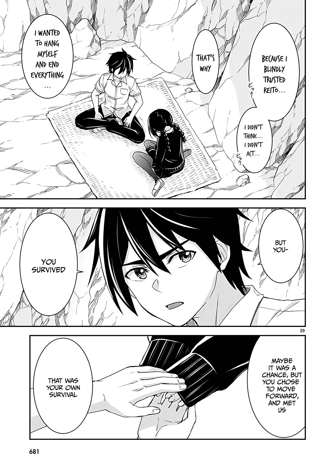 Isekai Yurutto Survival Seikatsu: Gakkou no Minna to Isekai no Mujintou ni Tenishitakedo Ore Dake Rakushou desu Chapter 29 page 29 - Chapter 29