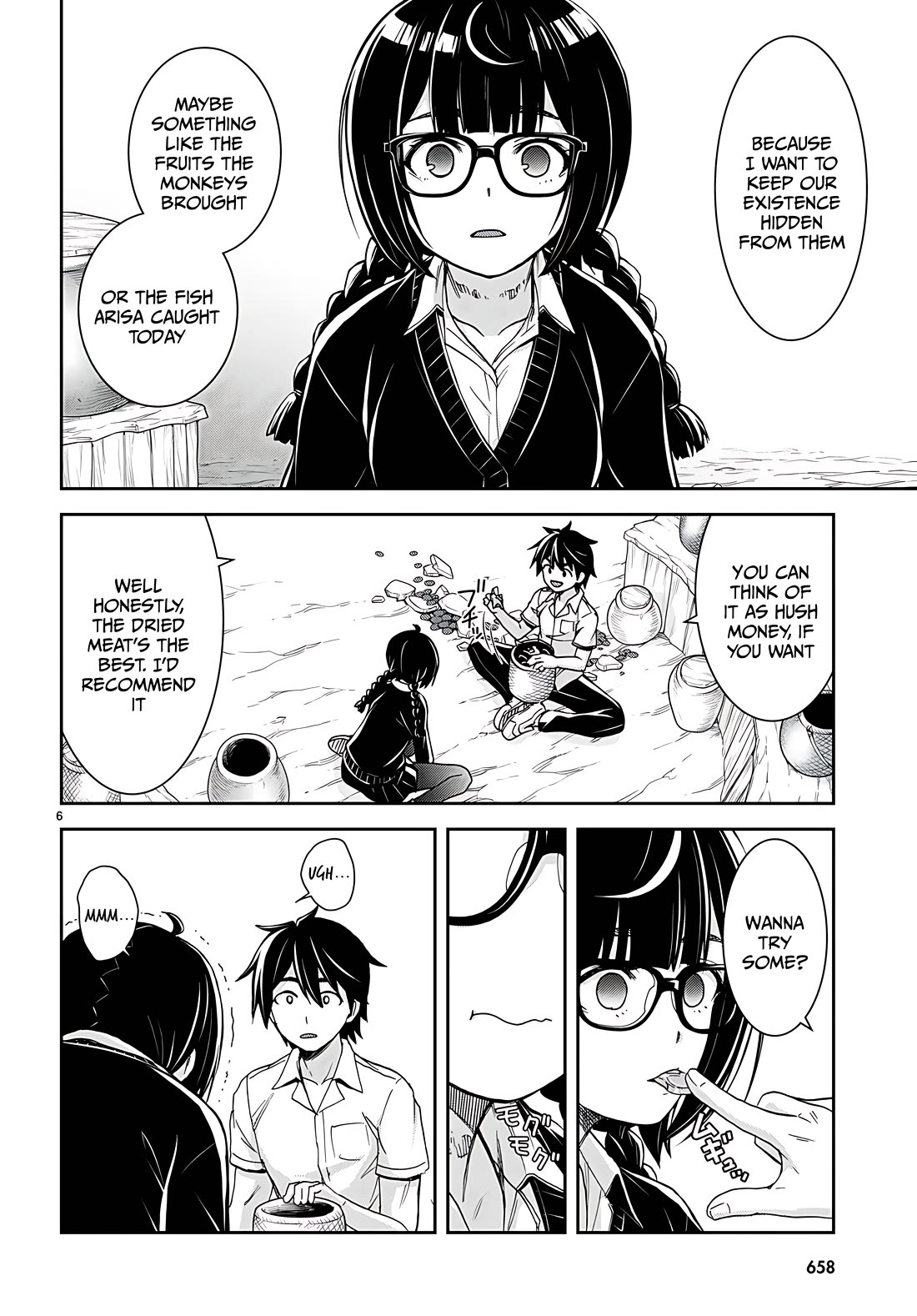 Isekai Yurutto Survival Seikatsu: Gakkou no Minna to Isekai no Mujintou ni Tenishitakedo Ore Dake Rakushou desu Chapter 29 page 6 - Chapter 29