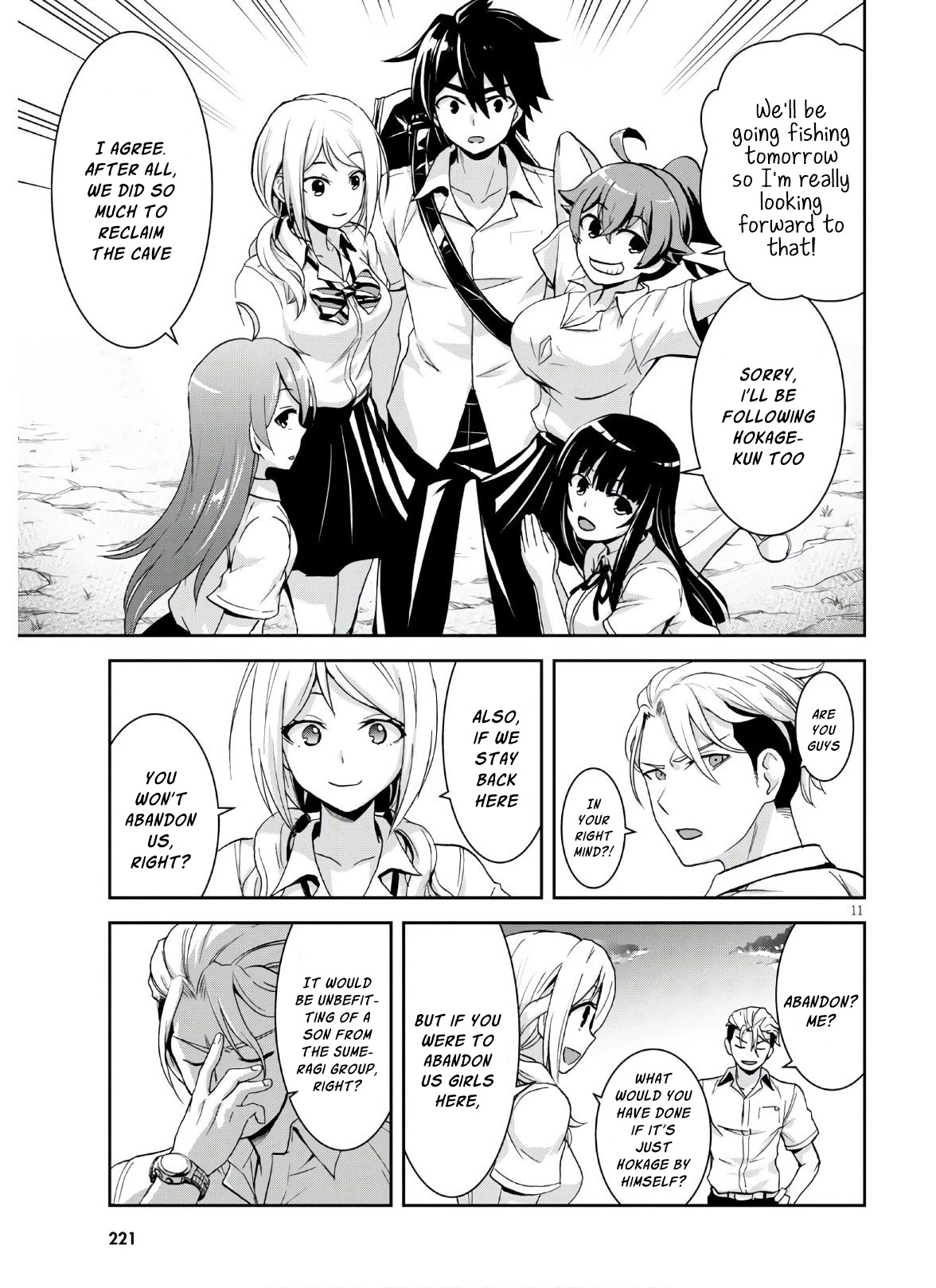 Isekai Yurutto Survival Seikatsu: Gakkou no Minna to Isekai no Mujintou ni Tenishitakedo Ore Dake Rakushou desu Chapter 3 page 12 - Chapter 3