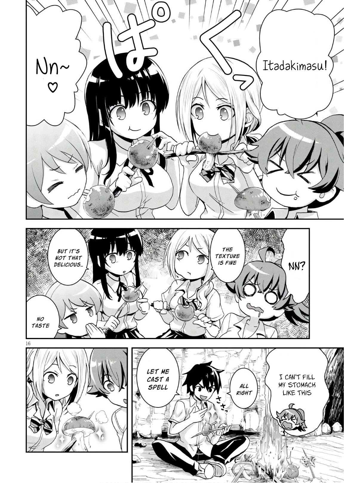 Isekai Yurutto Survival Seikatsu: Gakkou no Minna to Isekai no Mujintou ni Tenishitakedo Ore Dake Rakushou desu Chapter 3 page 17 - Chapter 3