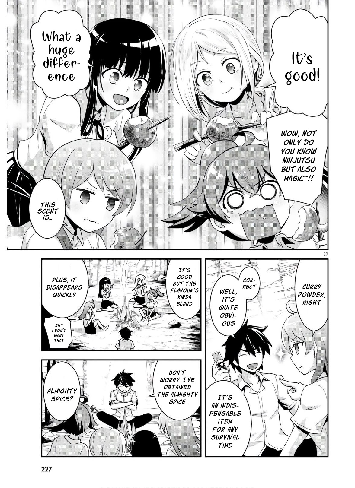 Isekai Yurutto Survival Seikatsu: Gakkou no Minna to Isekai no Mujintou ni Tenishitakedo Ore Dake Rakushou desu Chapter 3 page 18 - Chapter 3
