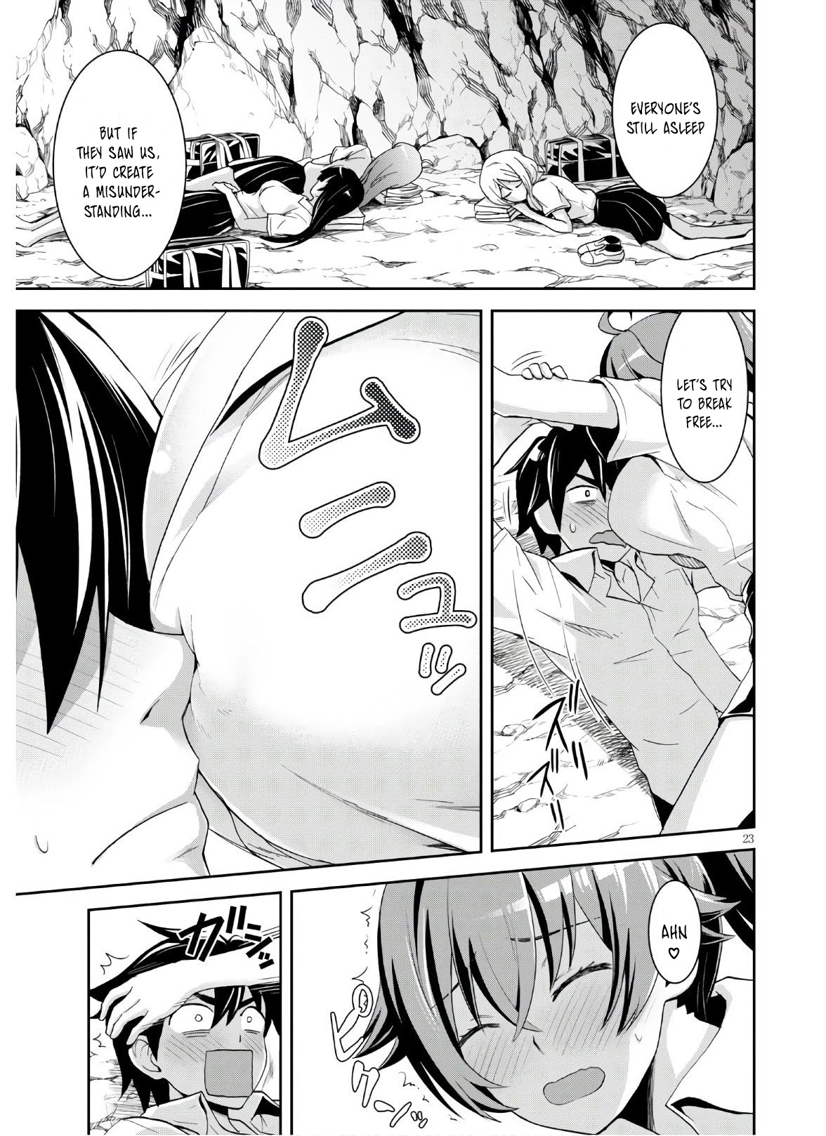 Isekai Yurutto Survival Seikatsu: Gakkou no Minna to Isekai no Mujintou ni Tenishitakedo Ore Dake Rakushou desu Chapter 3 page 24 - Chapter 3
