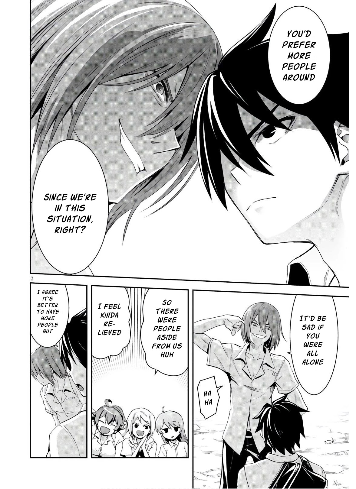 Isekai Yurutto Survival Seikatsu: Gakkou no Minna to Isekai no Mujintou ni Tenishitakedo Ore Dake Rakushou desu Chapter 3 page 3 - Chapter 3
