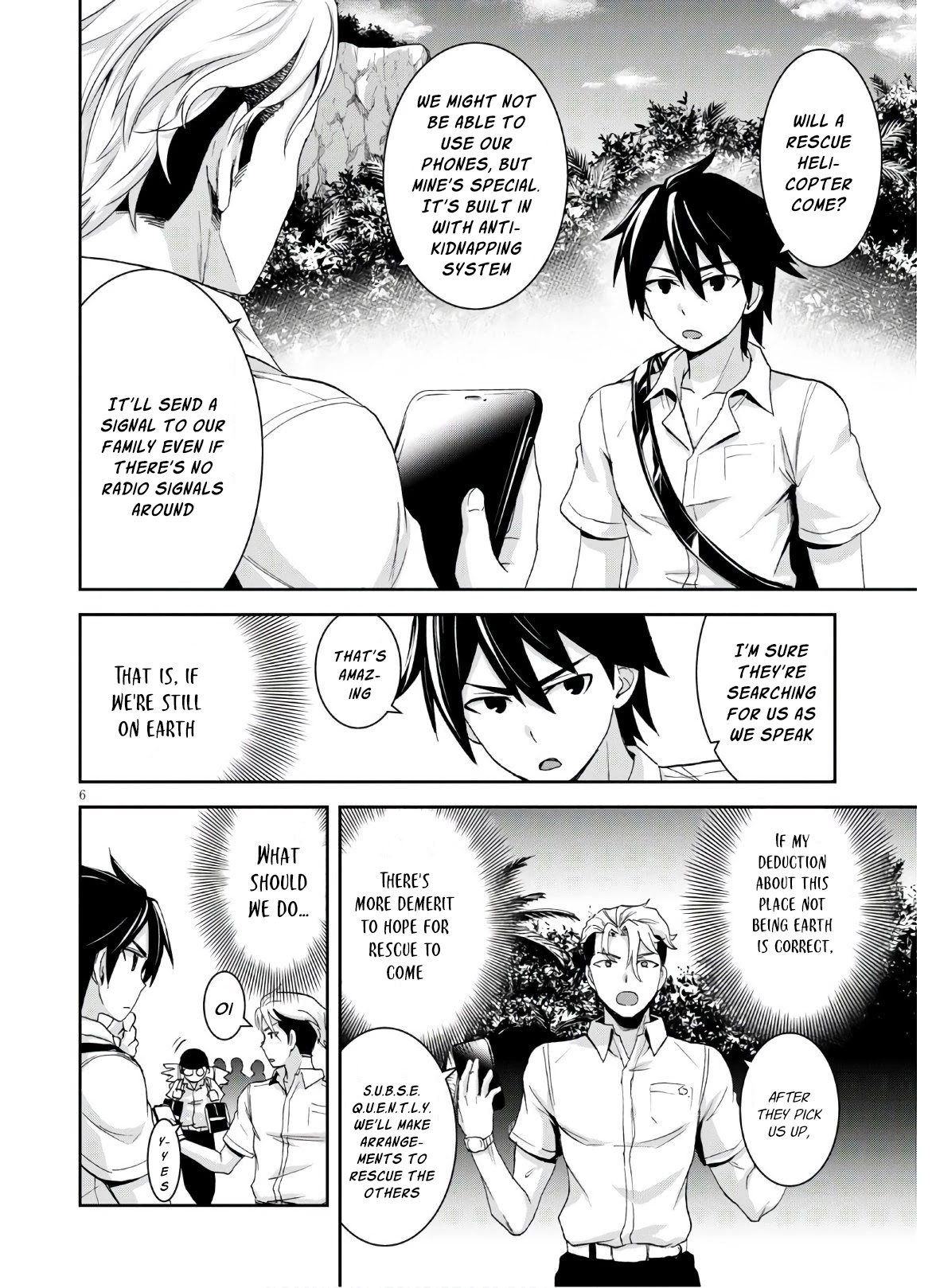 Isekai Yurutto Survival Seikatsu: Gakkou no Minna to Isekai no Mujintou ni Tenishitakedo Ore Dake Rakushou desu Chapter 3 page 7 - Chapter 3