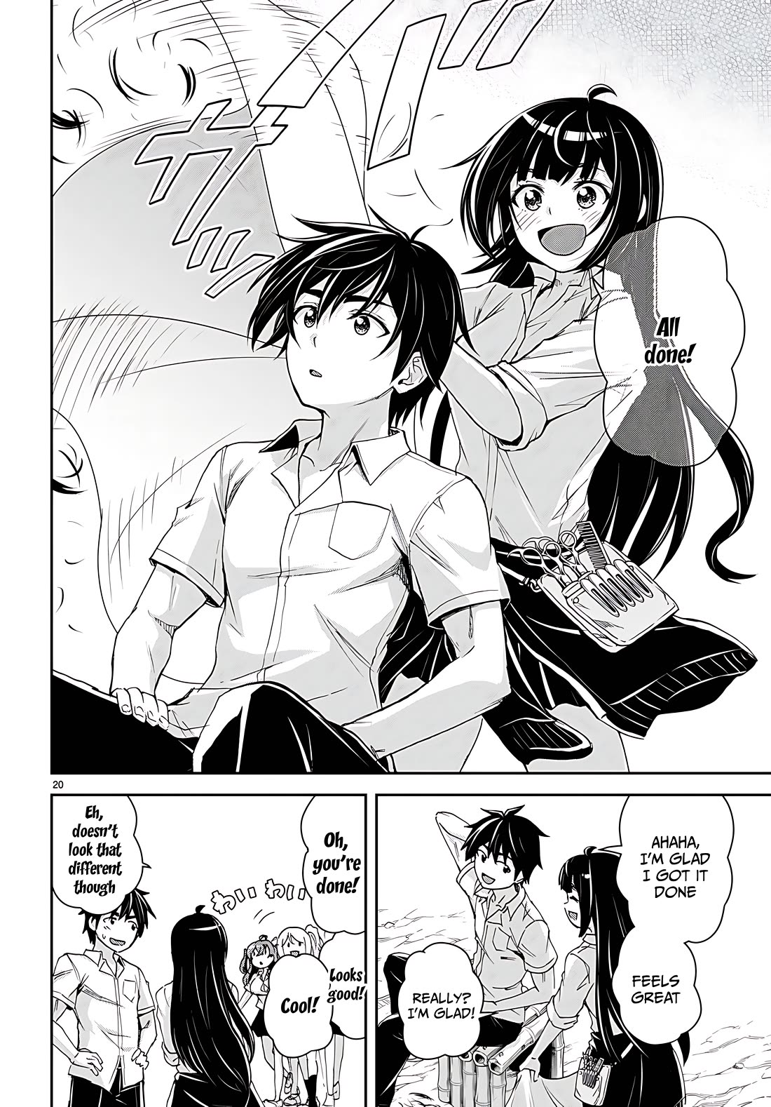 Isekai Yurutto Survival Seikatsu: Gakkou no Minna to Isekai no Mujintou ni Tenishitakedo Ore Dake Rakushou desu Chapter 30 page 20 - Chapter 30