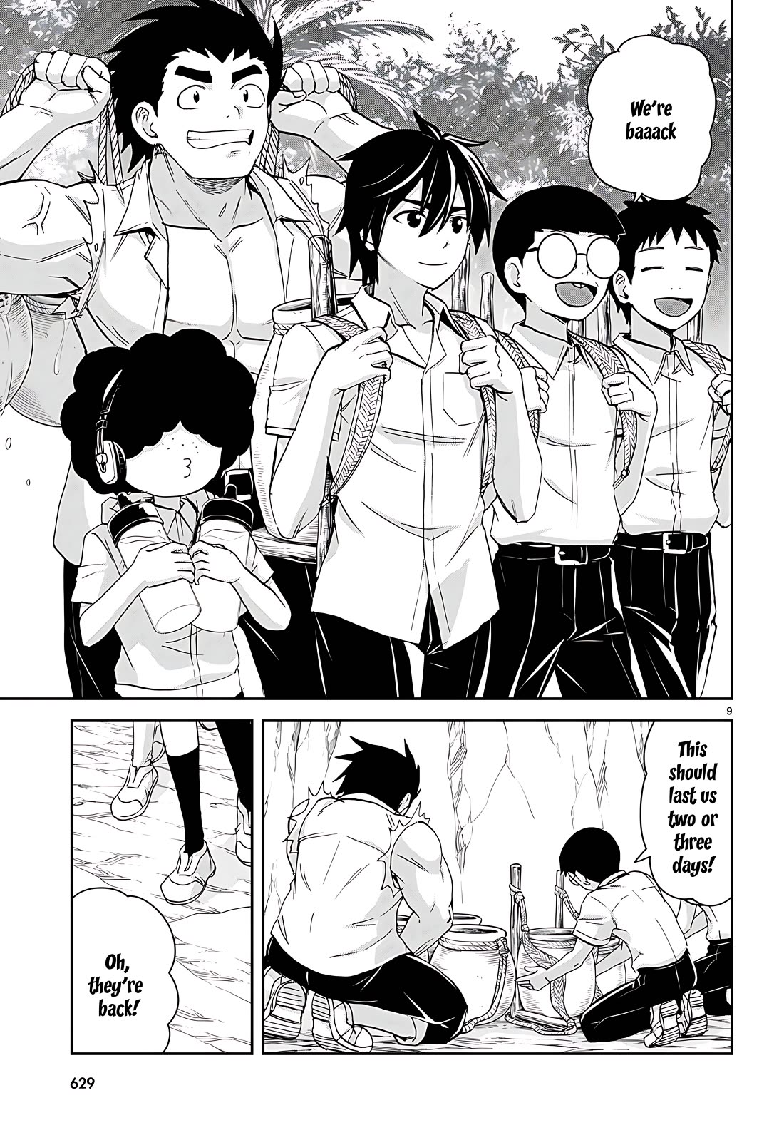 Isekai Yurutto Survival Seikatsu: Gakkou no Minna to Isekai no Mujintou ni Tenishitakedo Ore Dake Rakushou desu Chapter 30 page 9 - Chapter 30
