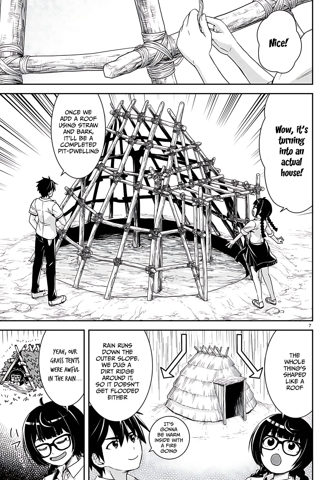 Isekai Yurutto Survival Seikatsu: Gakkou no Minna to Isekai no Mujintou ni Tenishitakedo Ore Dake Rakushou desu Chapter 32 page 7 - Chapter 32