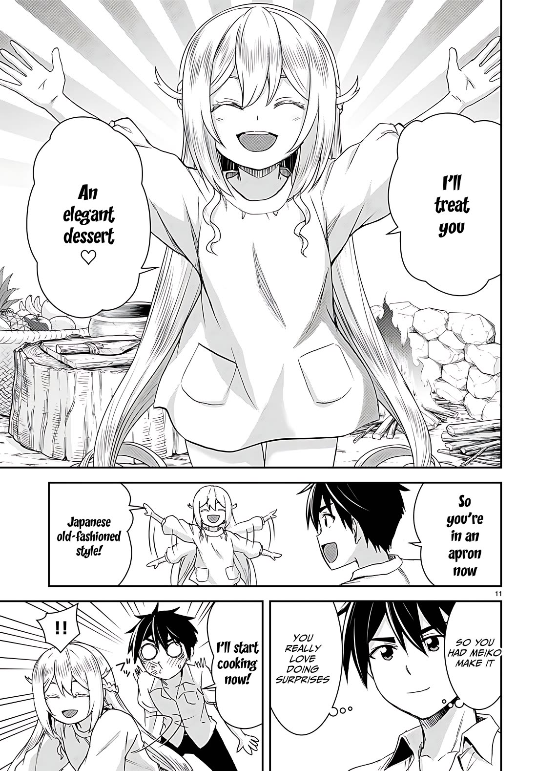 Isekai Yurutto Survival Seikatsu: Gakkou no Minna to Isekai no Mujintou ni Tenishitakedo Ore Dake Rakushou desu Chapter 33 page 11 - Chapter 33