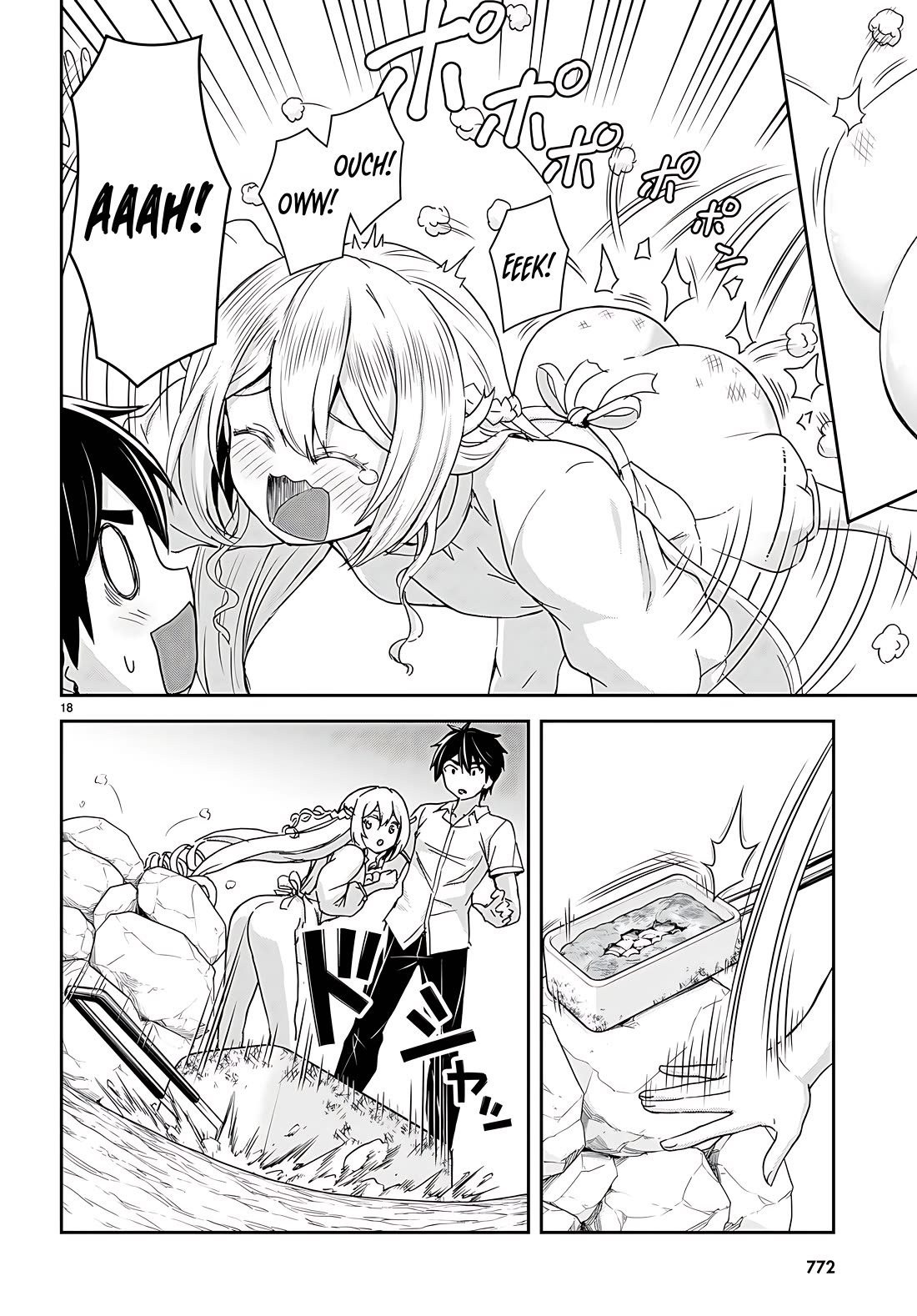 Isekai Yurutto Survival Seikatsu: Gakkou no Minna to Isekai no Mujintou ni Tenishitakedo Ore Dake Rakushou desu Chapter 33 page 18 - Chapter 33