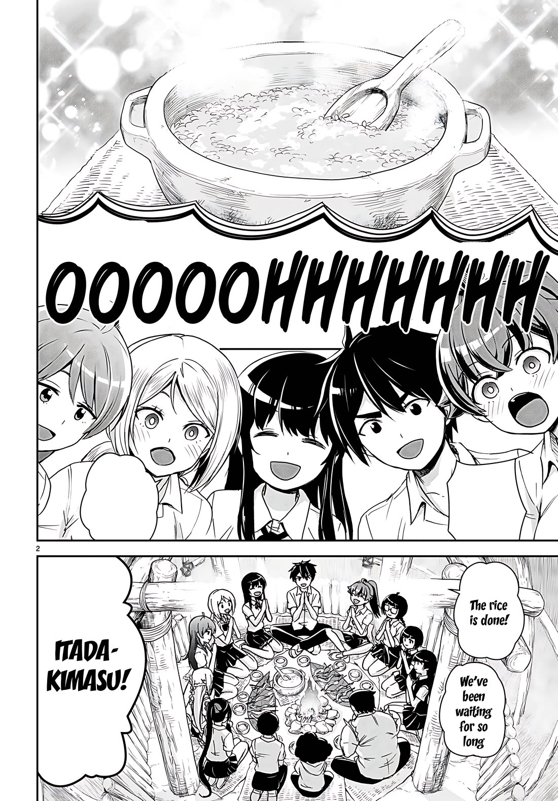 Isekai Yurutto Survival Seikatsu: Gakkou no Minna to Isekai no Mujintou ni Tenishitakedo Ore Dake Rakushou desu Chapter 33 page 2 - Chapter 33