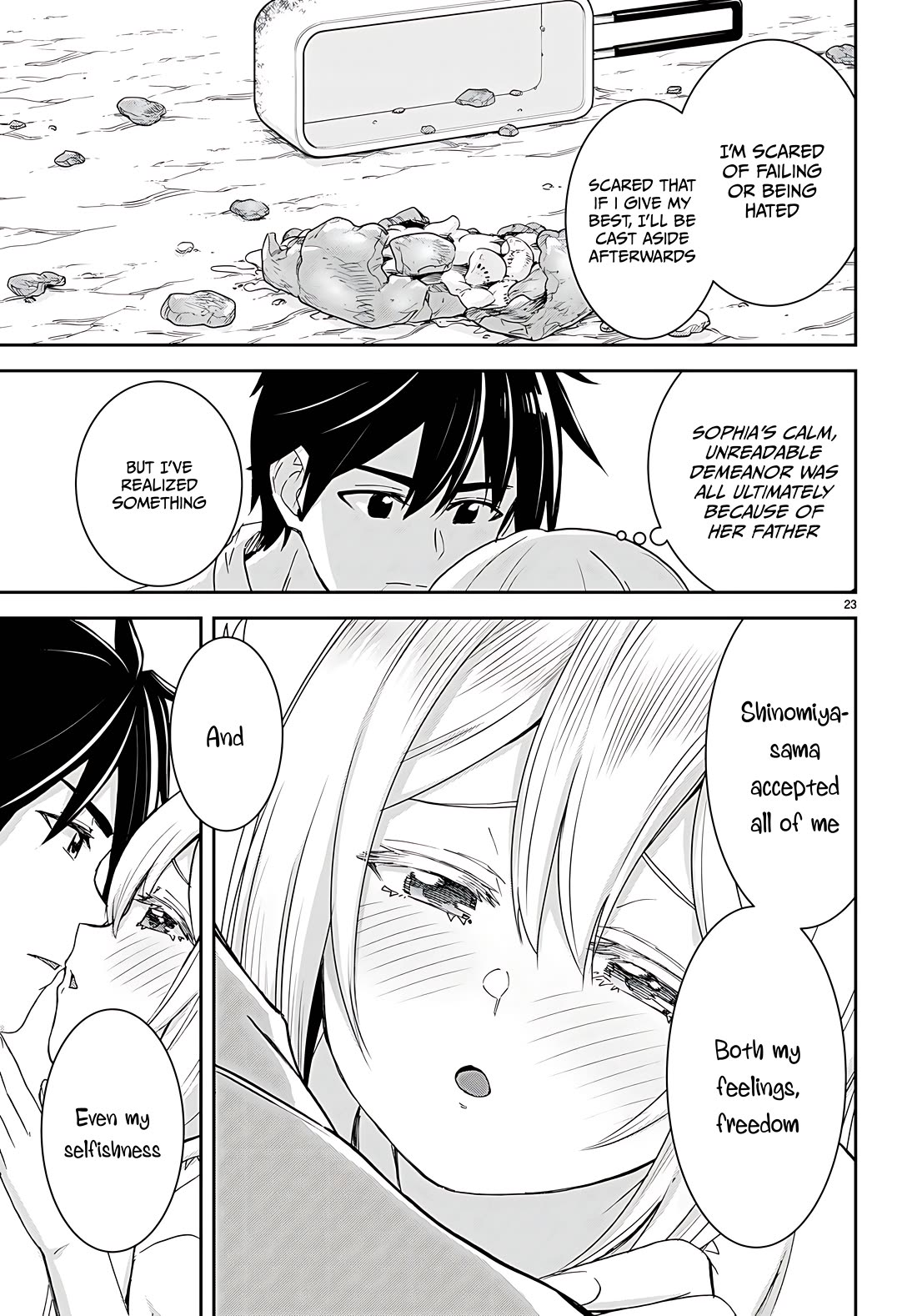 Isekai Yurutto Survival Seikatsu: Gakkou no Minna to Isekai no Mujintou ni Tenishitakedo Ore Dake Rakushou desu Chapter 33 page 23 - Chapter 33