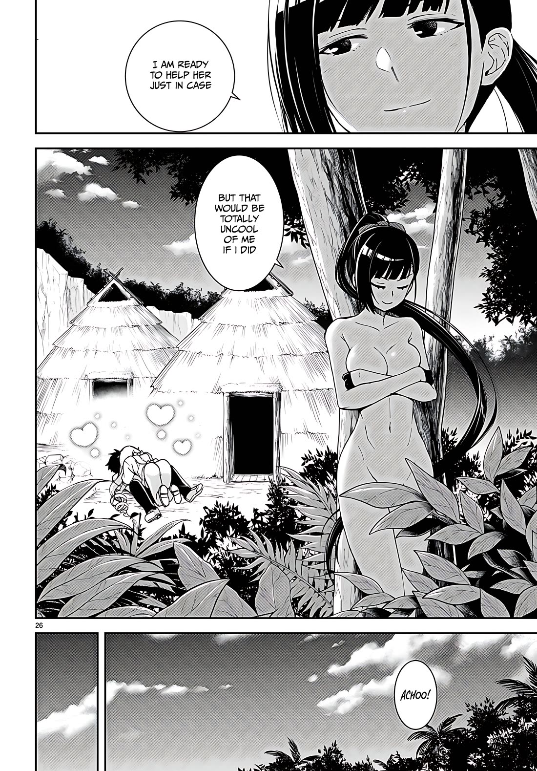 Isekai Yurutto Survival Seikatsu: Gakkou no Minna to Isekai no Mujintou ni Tenishitakedo Ore Dake Rakushou desu Chapter 33 page 26 - Chapter 33