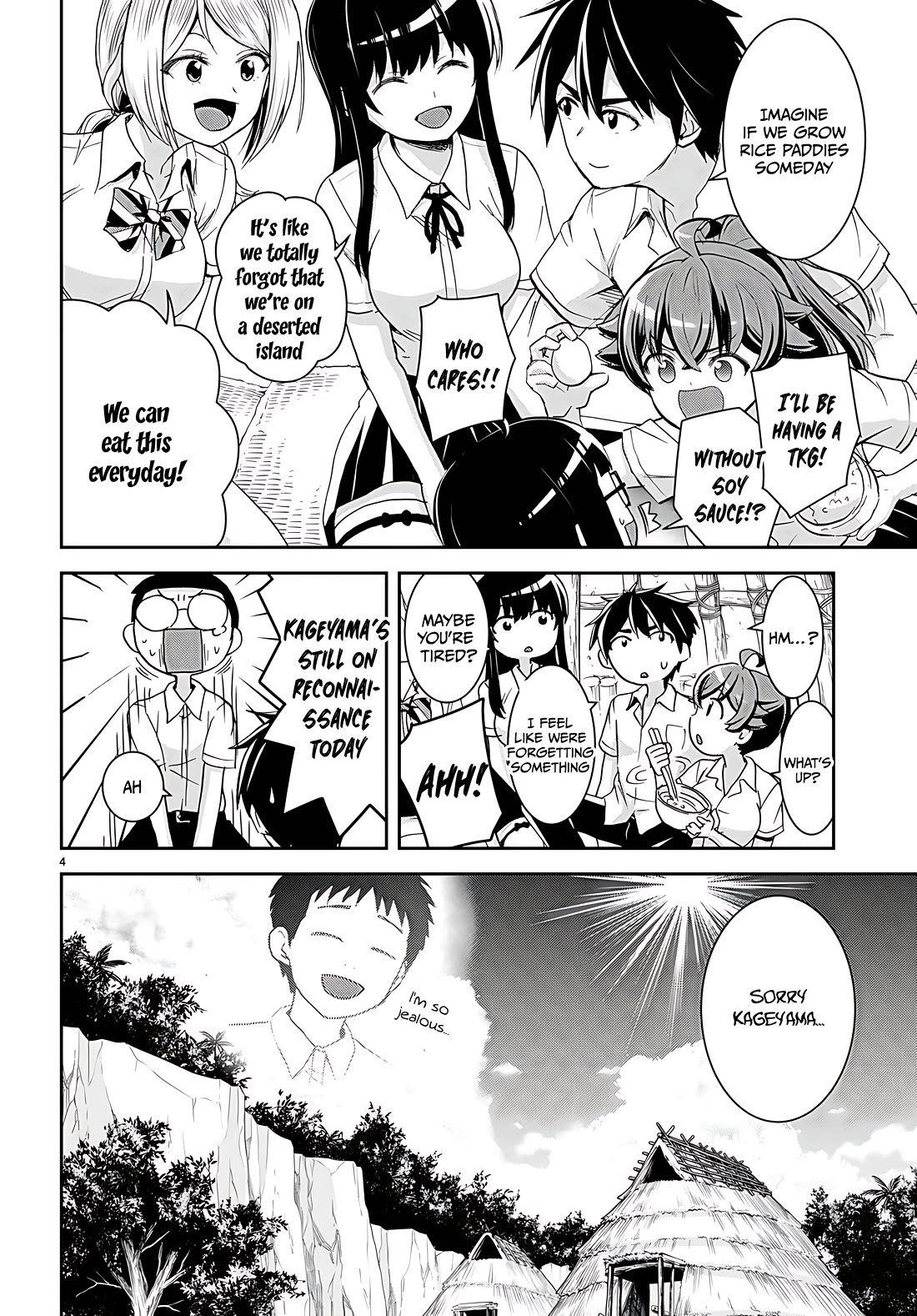 Isekai Yurutto Survival Seikatsu: Gakkou no Minna to Isekai no Mujintou ni Tenishitakedo Ore Dake Rakushou desu Chapter 33 page 4 - Chapter 33