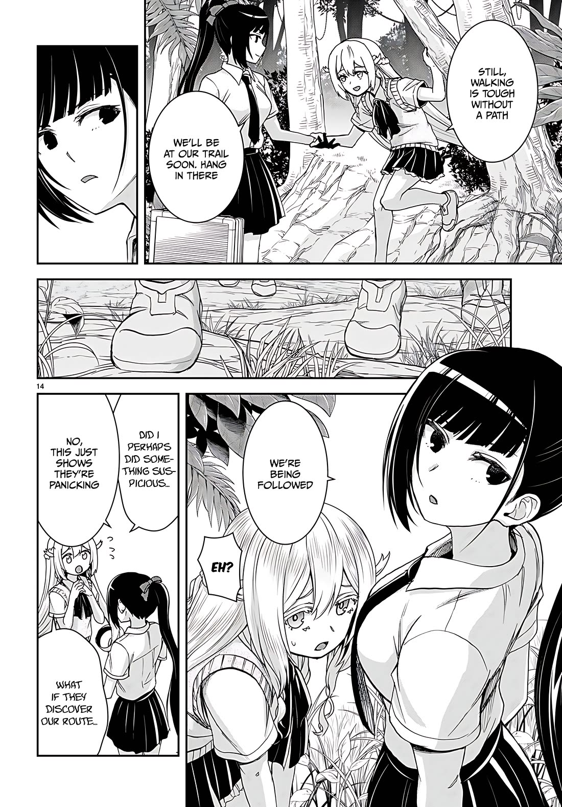 Isekai Yurutto Survival Seikatsu: Gakkou no Minna to Isekai no Mujintou ni Tenishitakedo Ore Dake Rakushou desu Chapter 34 page 14 - Chapter 34