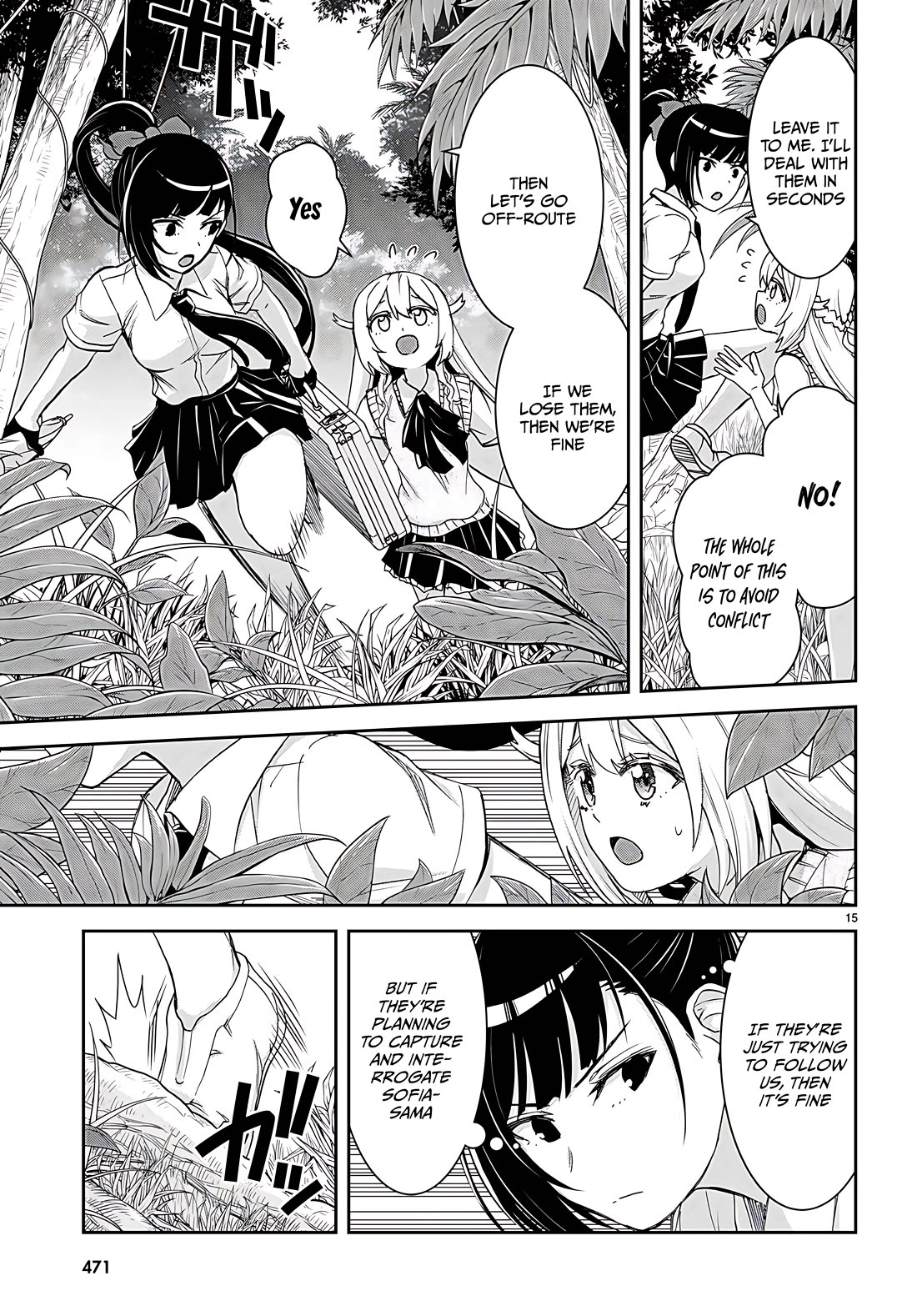 Isekai Yurutto Survival Seikatsu: Gakkou no Minna to Isekai no Mujintou ni Tenishitakedo Ore Dake Rakushou desu Chapter 34 page 15 - Chapter 34