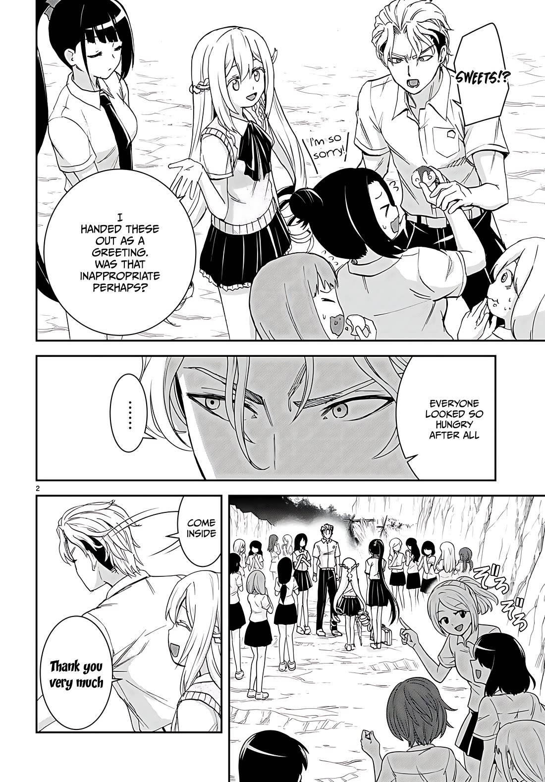 Isekai Yurutto Survival Seikatsu: Gakkou no Minna to Isekai no Mujintou ni Tenishitakedo Ore Dake Rakushou desu Chapter 34 page 2 - Chapter 34