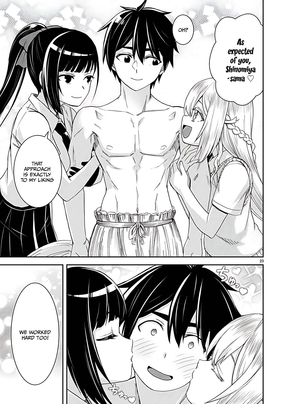 Isekai Yurutto Survival Seikatsu: Gakkou no Minna to Isekai no Mujintou ni Tenishitakedo Ore Dake Rakushou desu Chapter 34 page 23 - Chapter 34