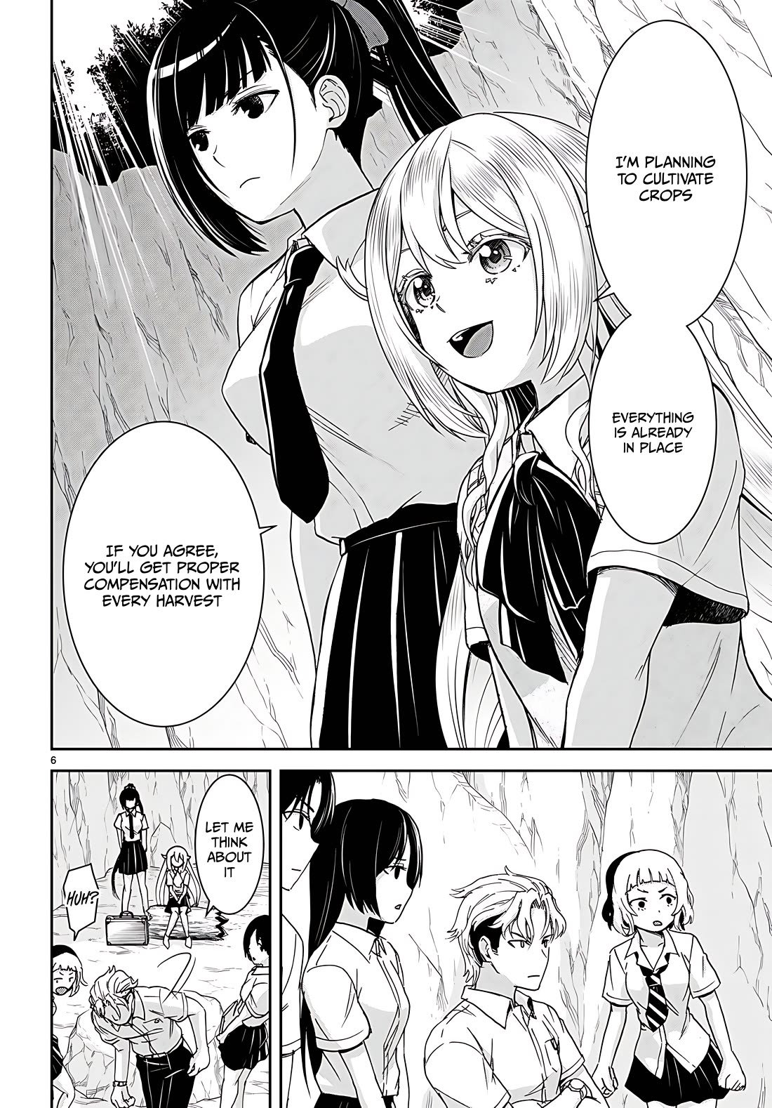 Isekai Yurutto Survival Seikatsu: Gakkou no Minna to Isekai no Mujintou ni Tenishitakedo Ore Dake Rakushou desu Chapter 34 page 6 - Chapter 34