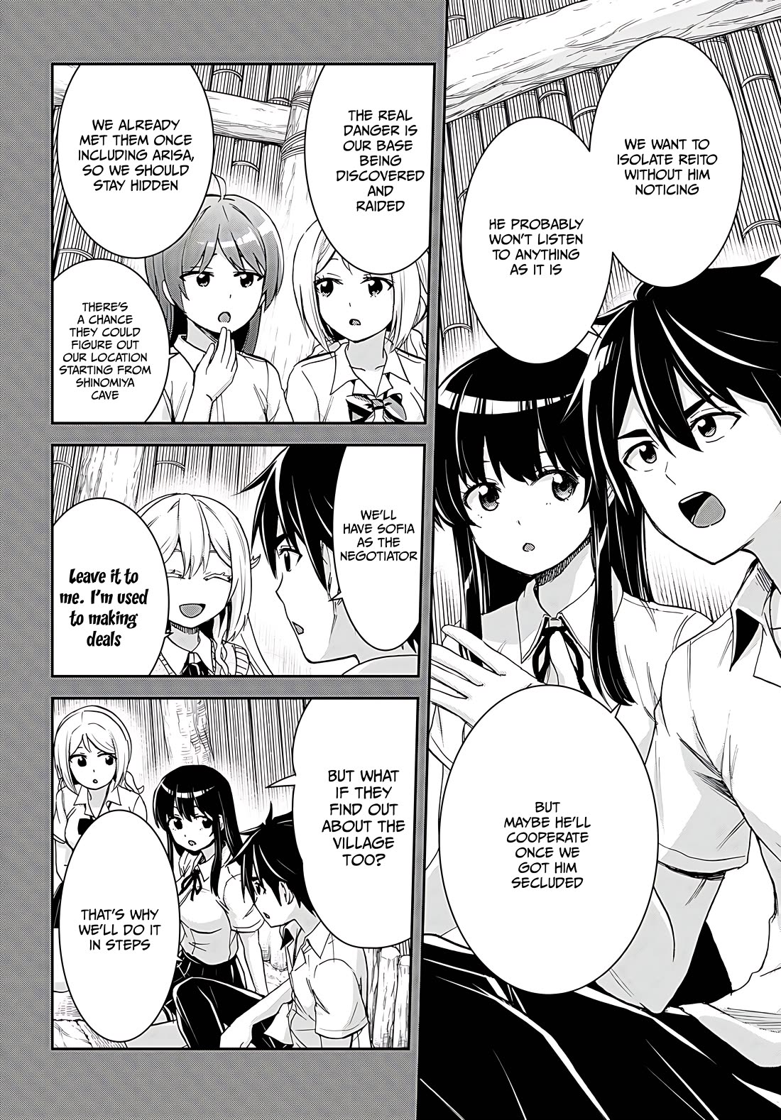 Isekai Yurutto Survival Seikatsu: Gakkou no Minna to Isekai no Mujintou ni Tenishitakedo Ore Dake Rakushou desu Chapter 34 page 8 - Chapter 34