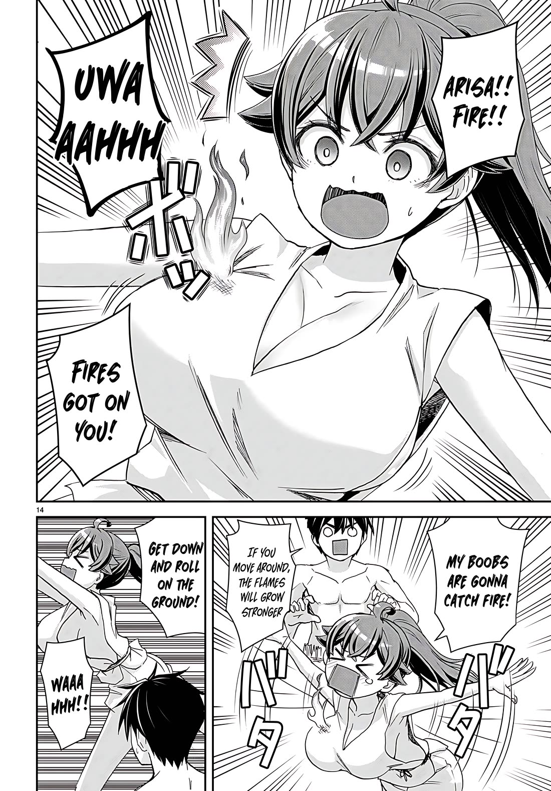 Isekai Yurutto Survival Seikatsu: Gakkou no Minna to Isekai no Mujintou ni Tenishitakedo Ore Dake Rakushou desu Chapter 35 page 14 - Chapter 35