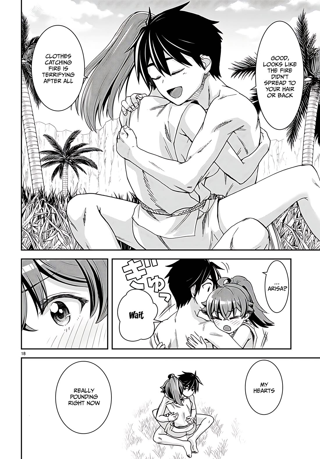 Isekai Yurutto Survival Seikatsu: Gakkou no Minna to Isekai no Mujintou ni Tenishitakedo Ore Dake Rakushou desu Chapter 35 page 18 - Chapter 35