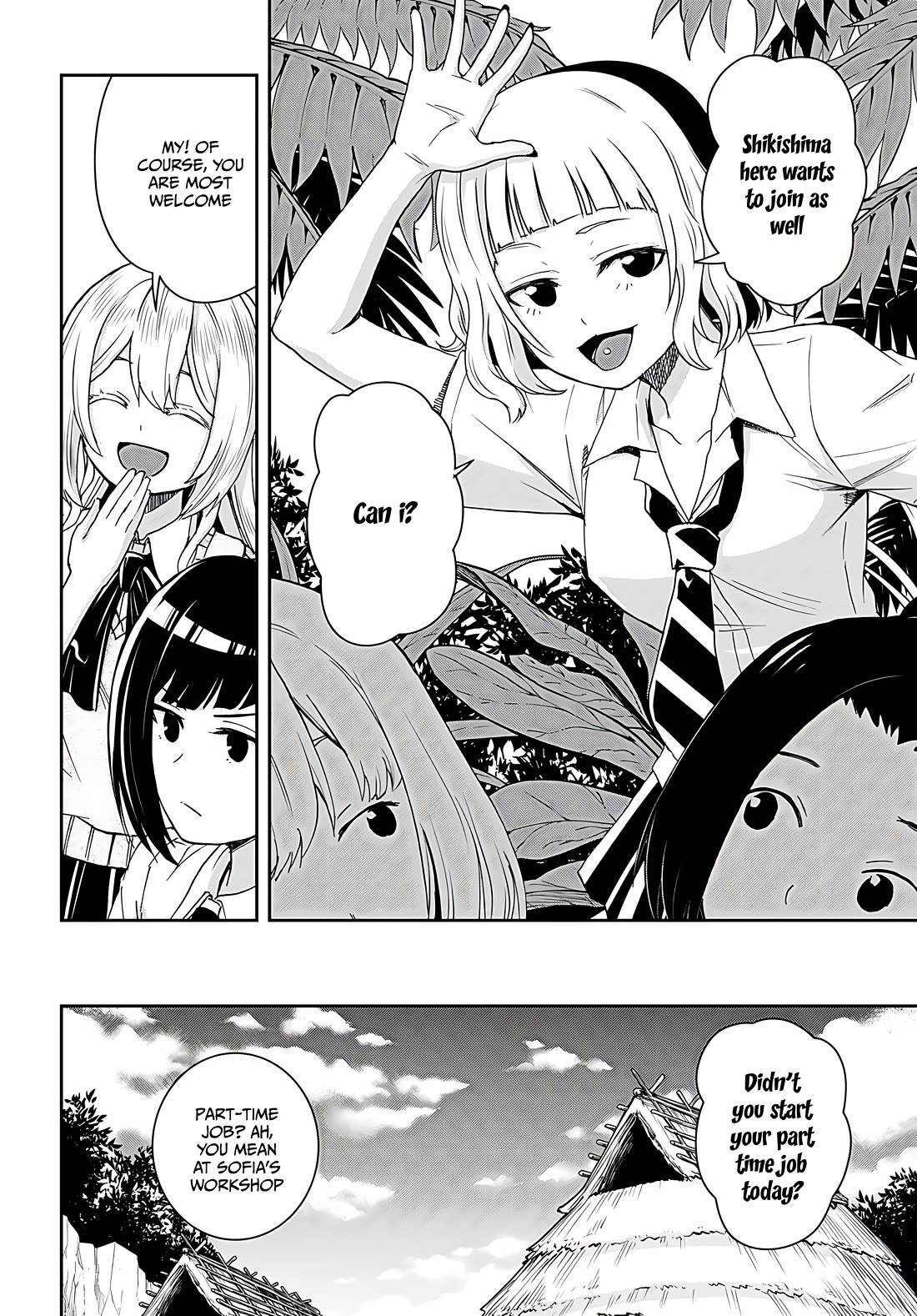 Isekai Yurutto Survival Seikatsu: Gakkou no Minna to Isekai no Mujintou ni Tenishitakedo Ore Dake Rakushou desu Chapter 35 page 2 - Chapter 35