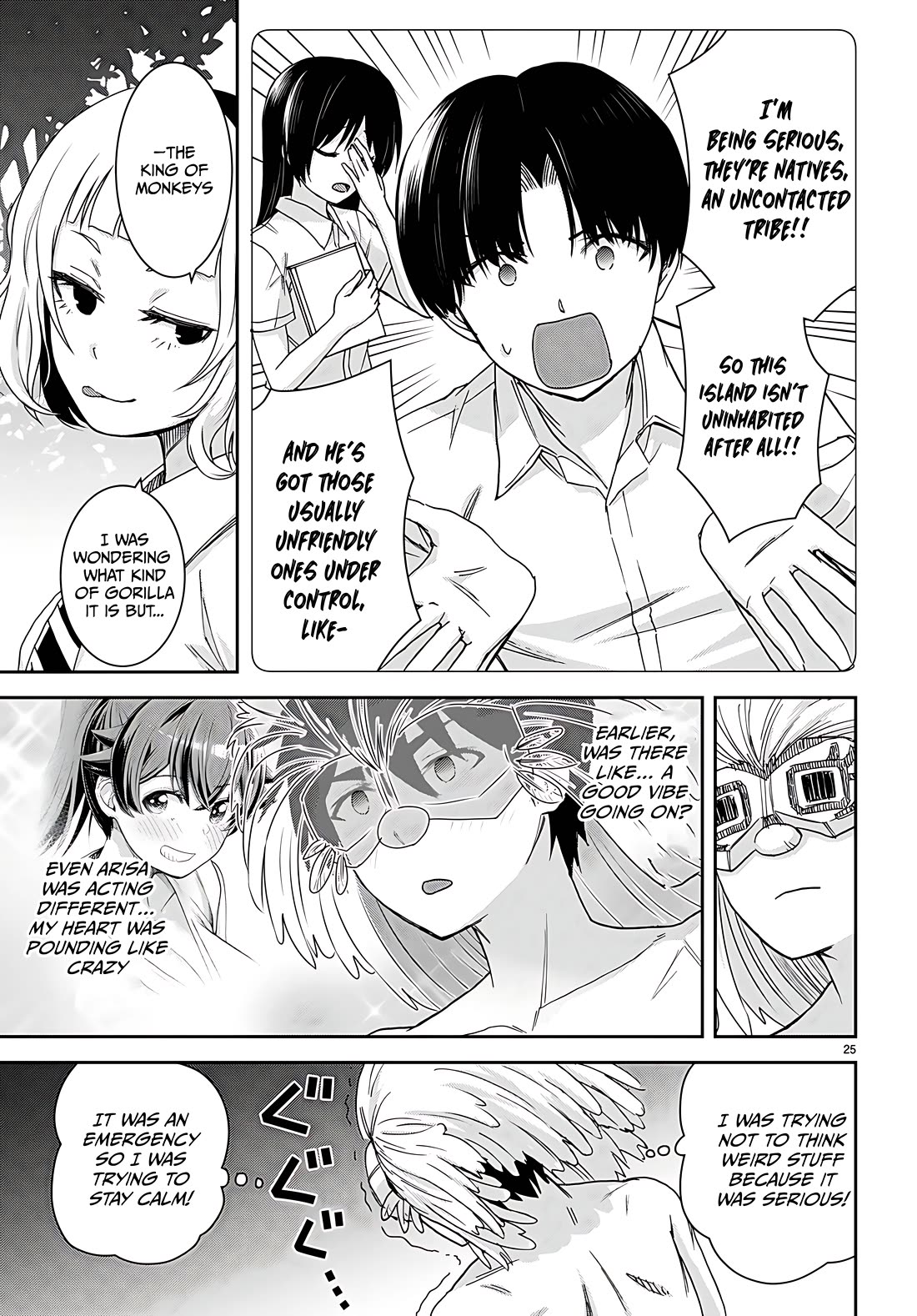 Isekai Yurutto Survival Seikatsu: Gakkou no Minna to Isekai no Mujintou ni Tenishitakedo Ore Dake Rakushou desu Chapter 35 page 25 - Chapter 35