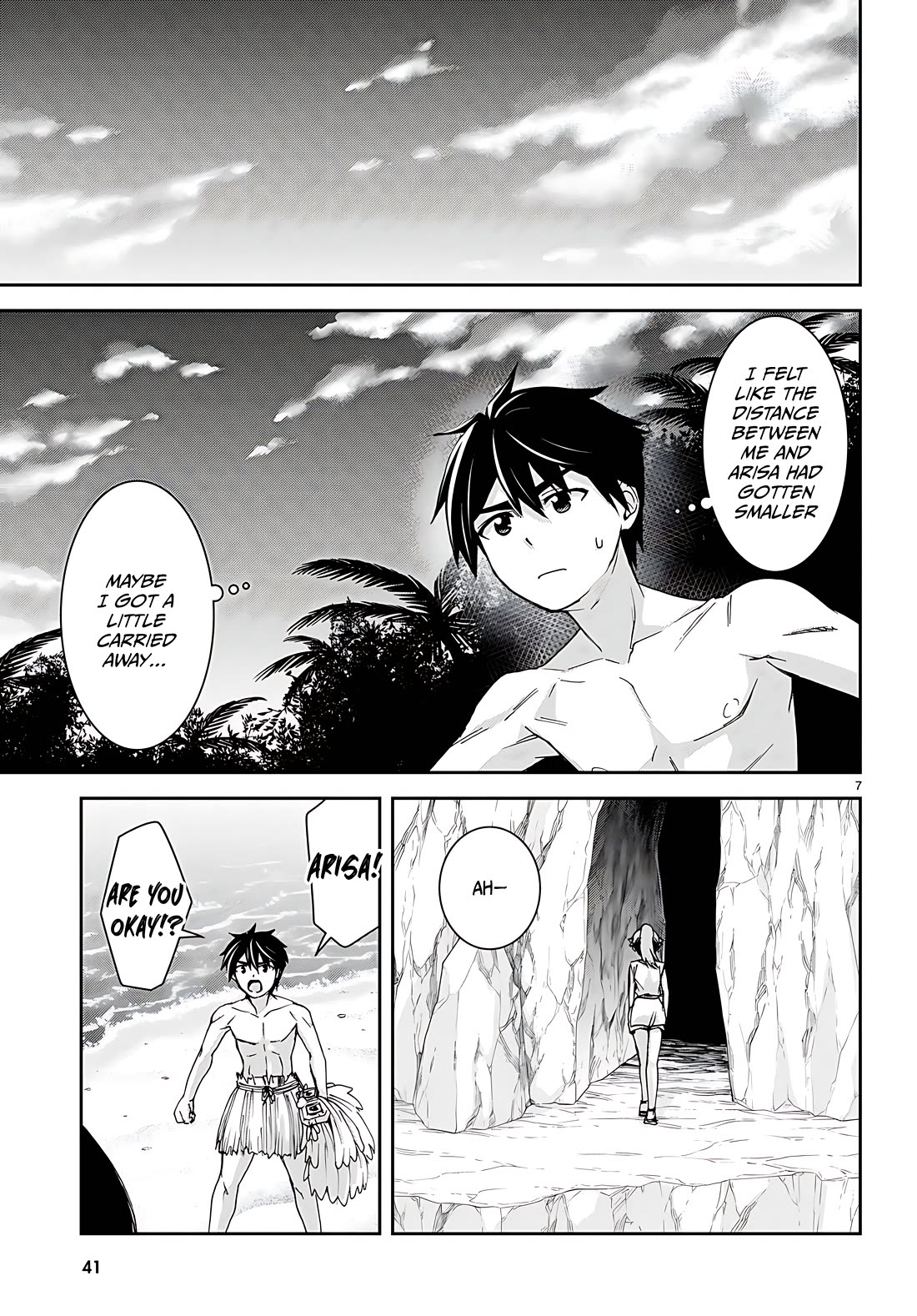 Isekai Yurutto Survival Seikatsu: Gakkou no Minna to Isekai no Mujintou ni Tenishitakedo Ore Dake Rakushou desu Chapter 36 page 11 - Chapter 36