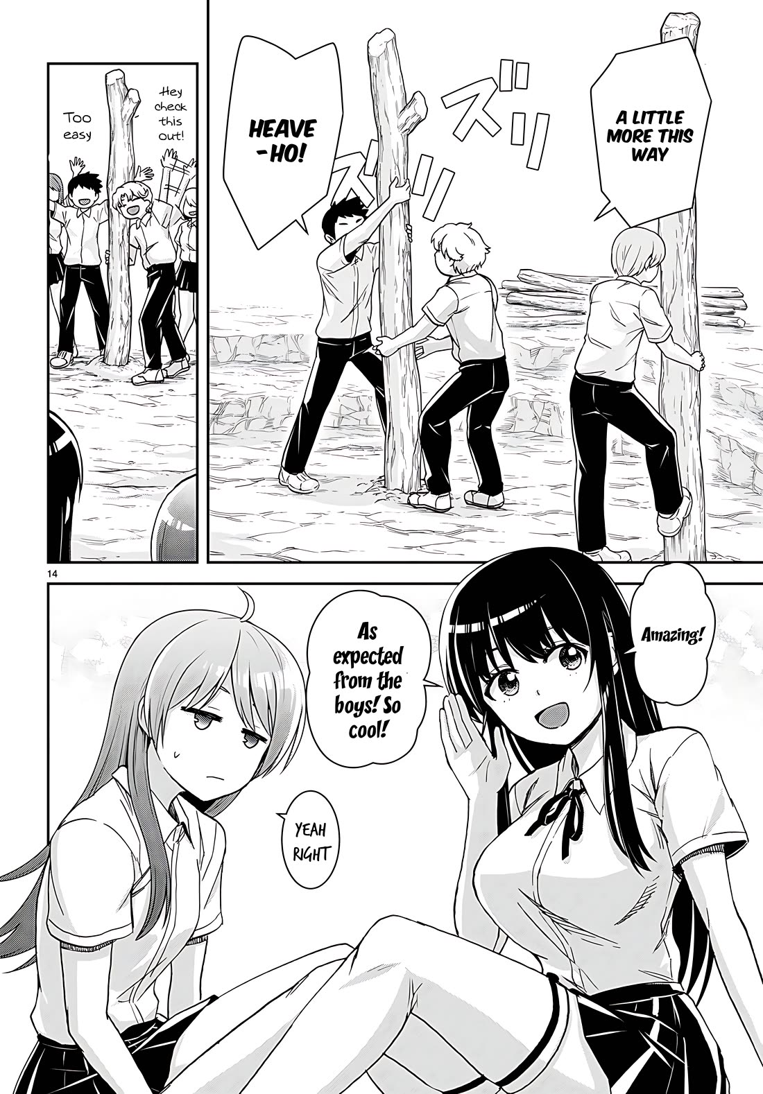 Isekai Yurutto Survival Seikatsu: Gakkou no Minna to Isekai no Mujintou ni Tenishitakedo Ore Dake Rakushou desu Chapter 37 page 14 - Chapter 37