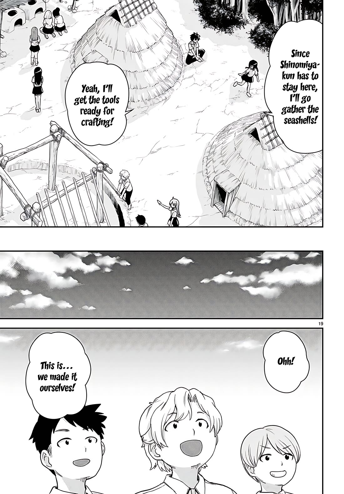 Isekai Yurutto Survival Seikatsu: Gakkou no Minna to Isekai no Mujintou ni Tenishitakedo Ore Dake Rakushou desu Chapter 37 page 19 - Chapter 37