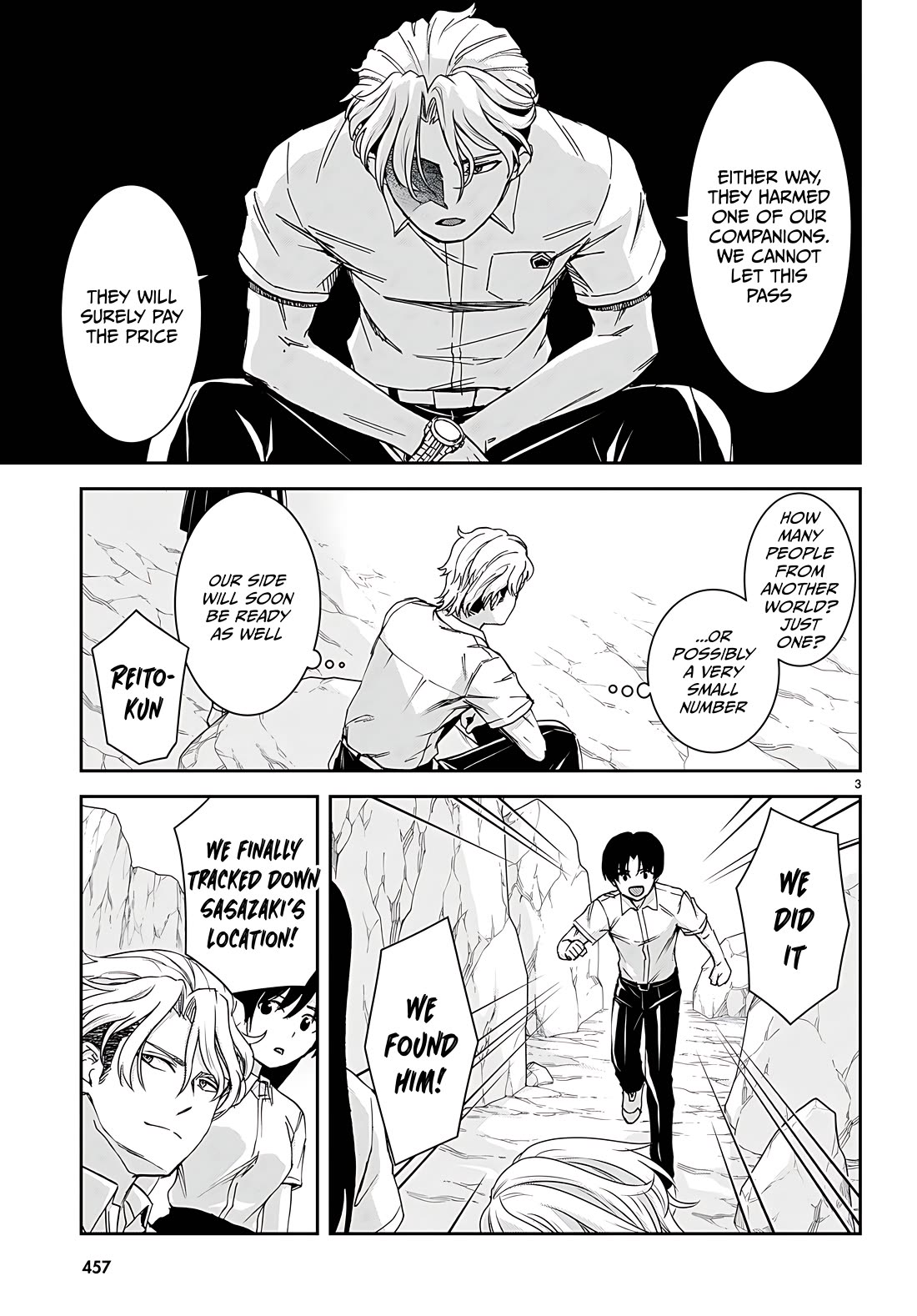 Isekai Yurutto Survival Seikatsu: Gakkou no Minna to Isekai no Mujintou ni Tenishitakedo Ore Dake Rakushou desu Chapter 37 page 3 - Chapter 37