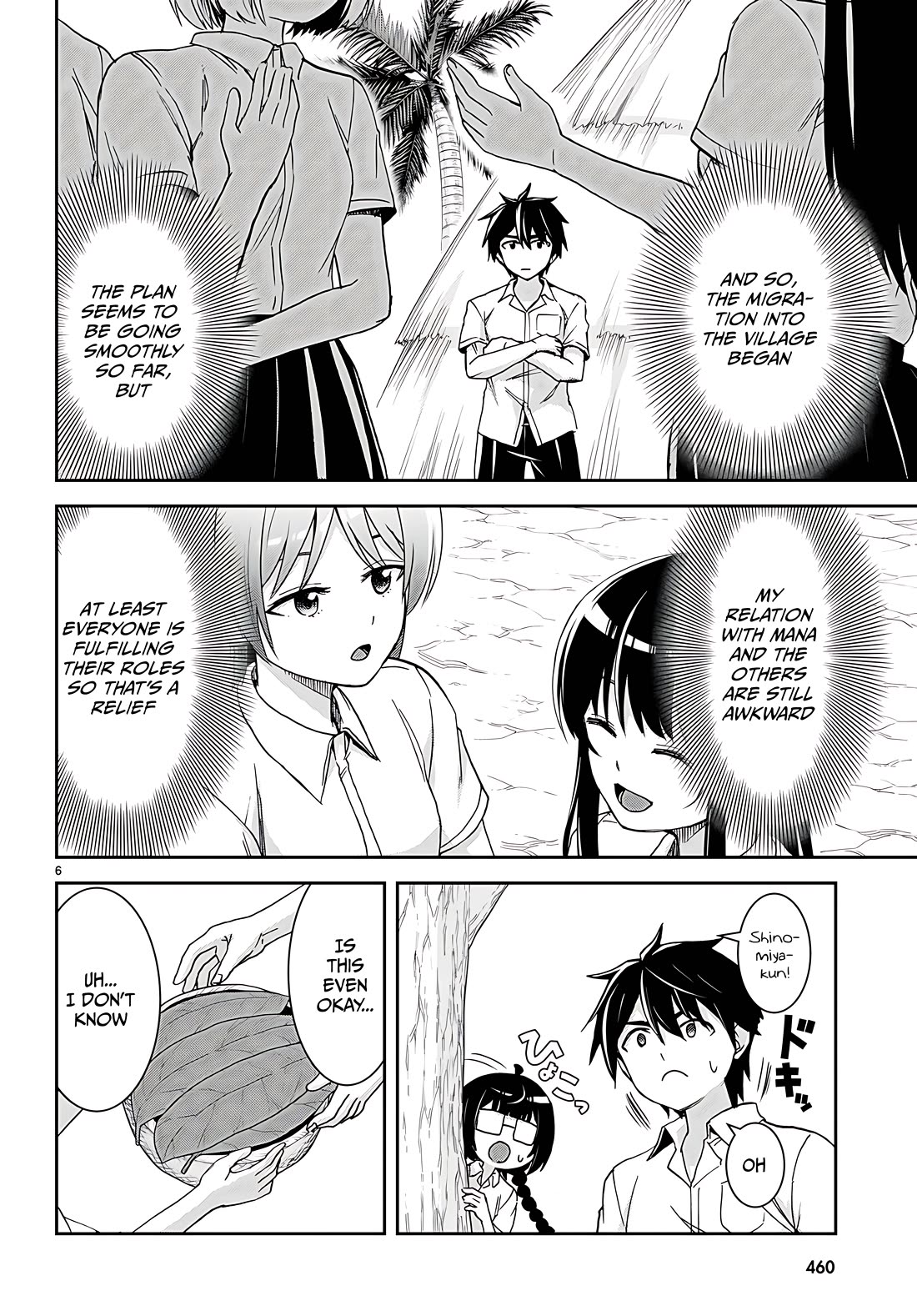 Isekai Yurutto Survival Seikatsu: Gakkou no Minna to Isekai no Mujintou ni Tenishitakedo Ore Dake Rakushou desu Chapter 37 page 6 - Chapter 37