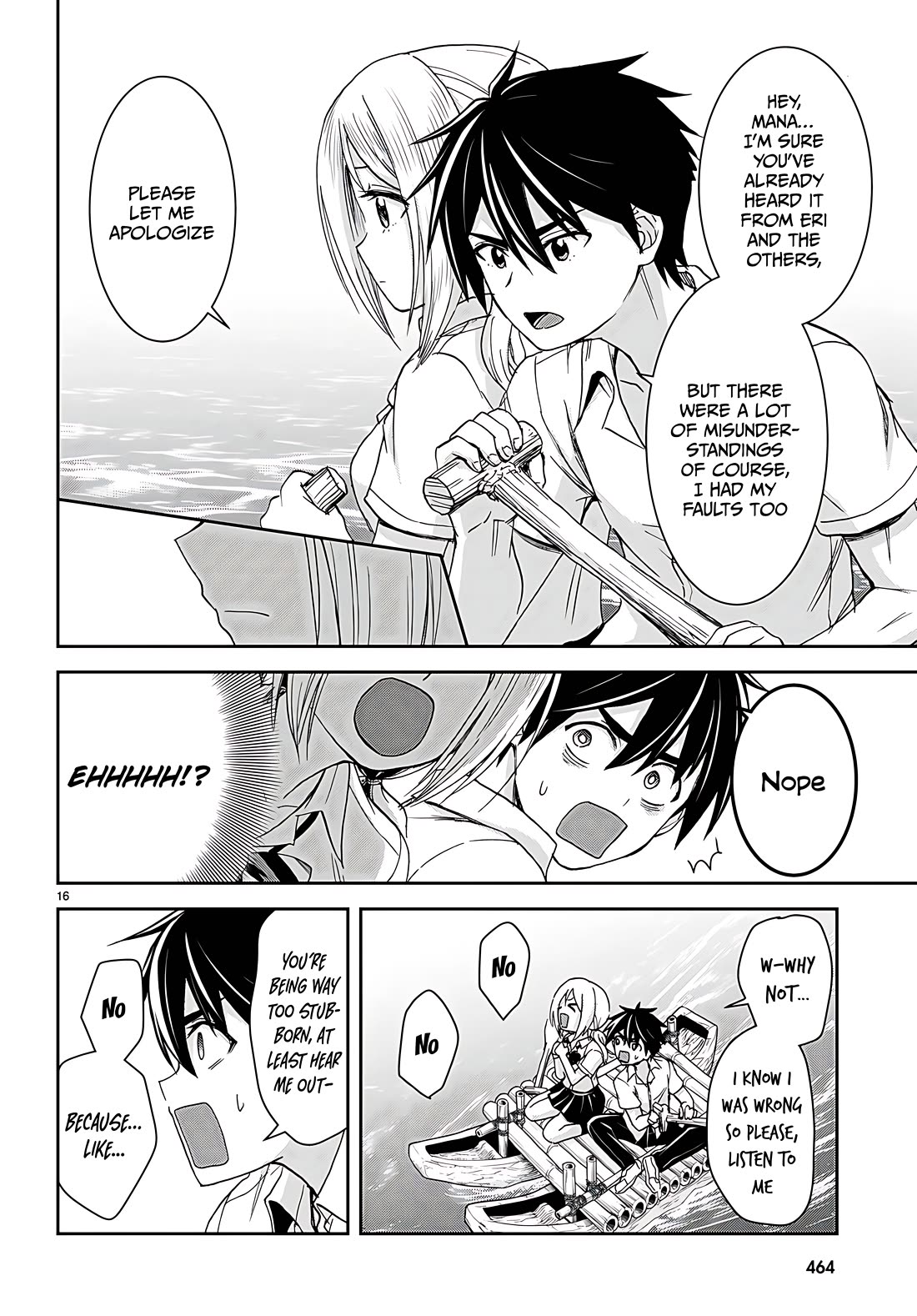 Isekai Yurutto Survival Seikatsu: Gakkou no Minna to Isekai no Mujintou ni Tenishitakedo Ore Dake Rakushou desu Chapter 38 page 16 - Chapter 38