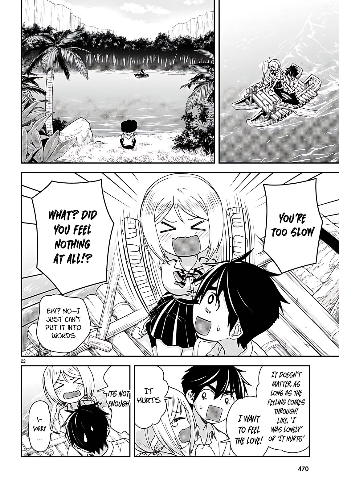 Isekai Yurutto Survival Seikatsu: Gakkou no Minna to Isekai no Mujintou ni Tenishitakedo Ore Dake Rakushou desu Chapter 38 page 22 - Chapter 38
