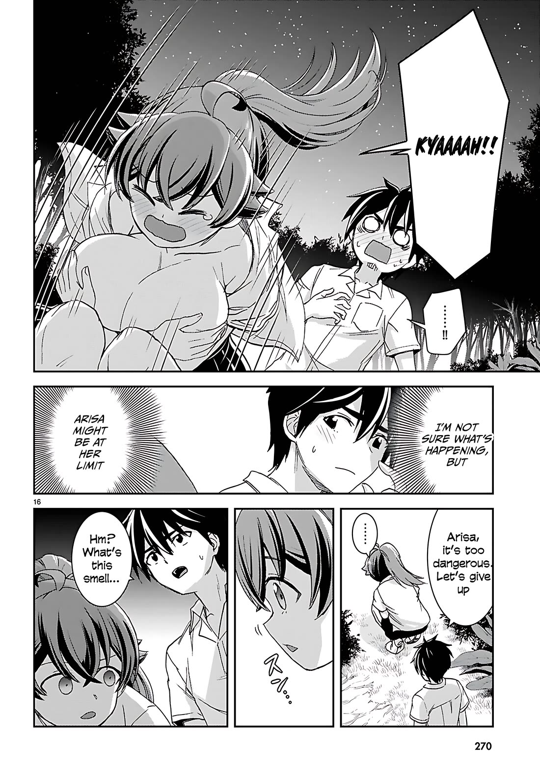 Isekai Yurutto Survival Seikatsu: Gakkou no Minna to Isekai no Mujintou ni Tenishitakedo Ore Dake Rakushou desu Chapter 39 page 16 - Chapter 39