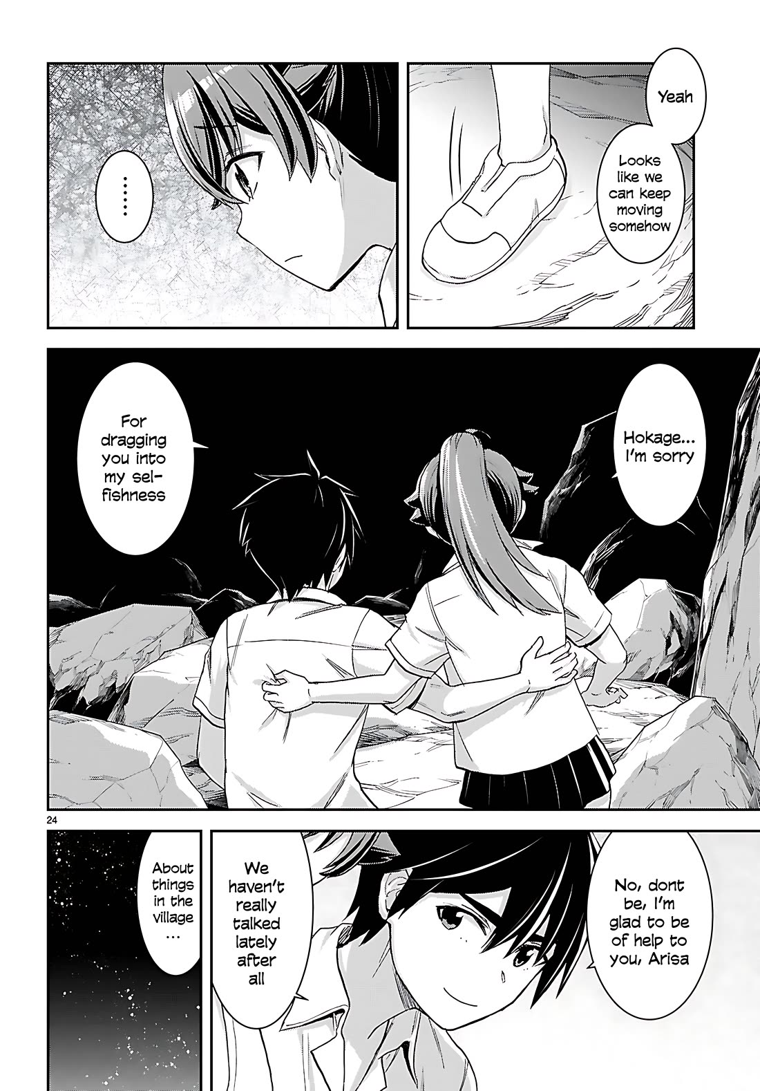 Isekai Yurutto Survival Seikatsu: Gakkou no Minna to Isekai no Mujintou ni Tenishitakedo Ore Dake Rakushou desu Chapter 39 page 24 - Chapter 39