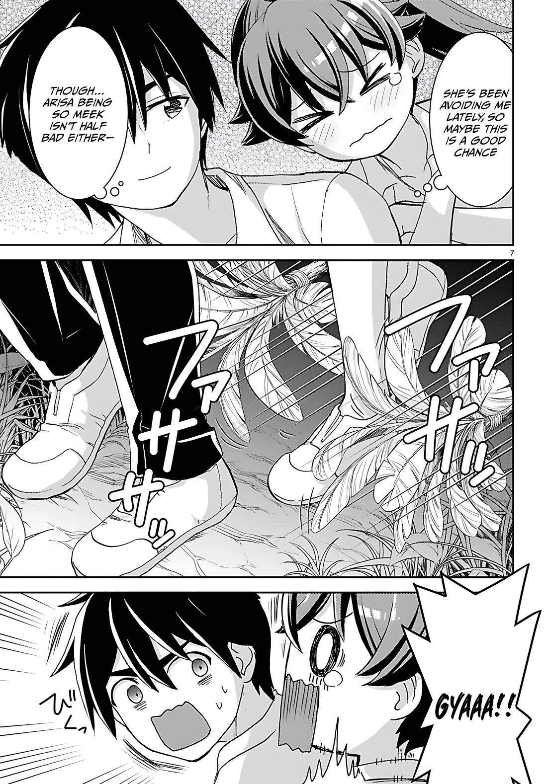 Isekai Yurutto Survival Seikatsu: Gakkou no Minna to Isekai no Mujintou ni Tenishitakedo Ore Dake Rakushou desu Chapter 39 page 7 - Chapter 39